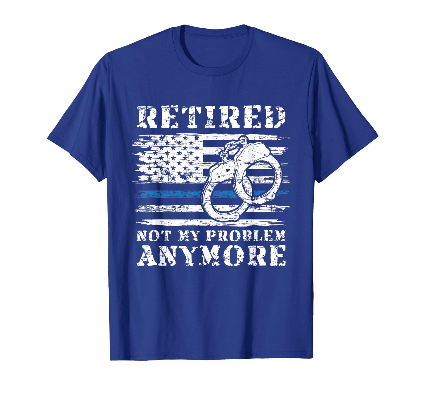 Retired Police Officer Retirement Gift Funny Police T-Shirt