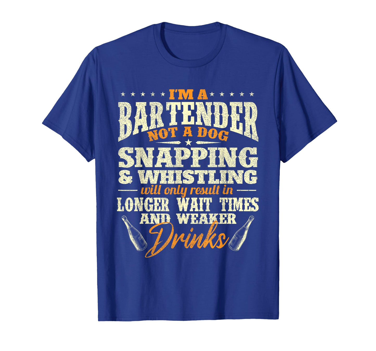 I'm A Bartender Not A Dog - Tapster Bartending Bar Pub Owner Men Women T-Shirt