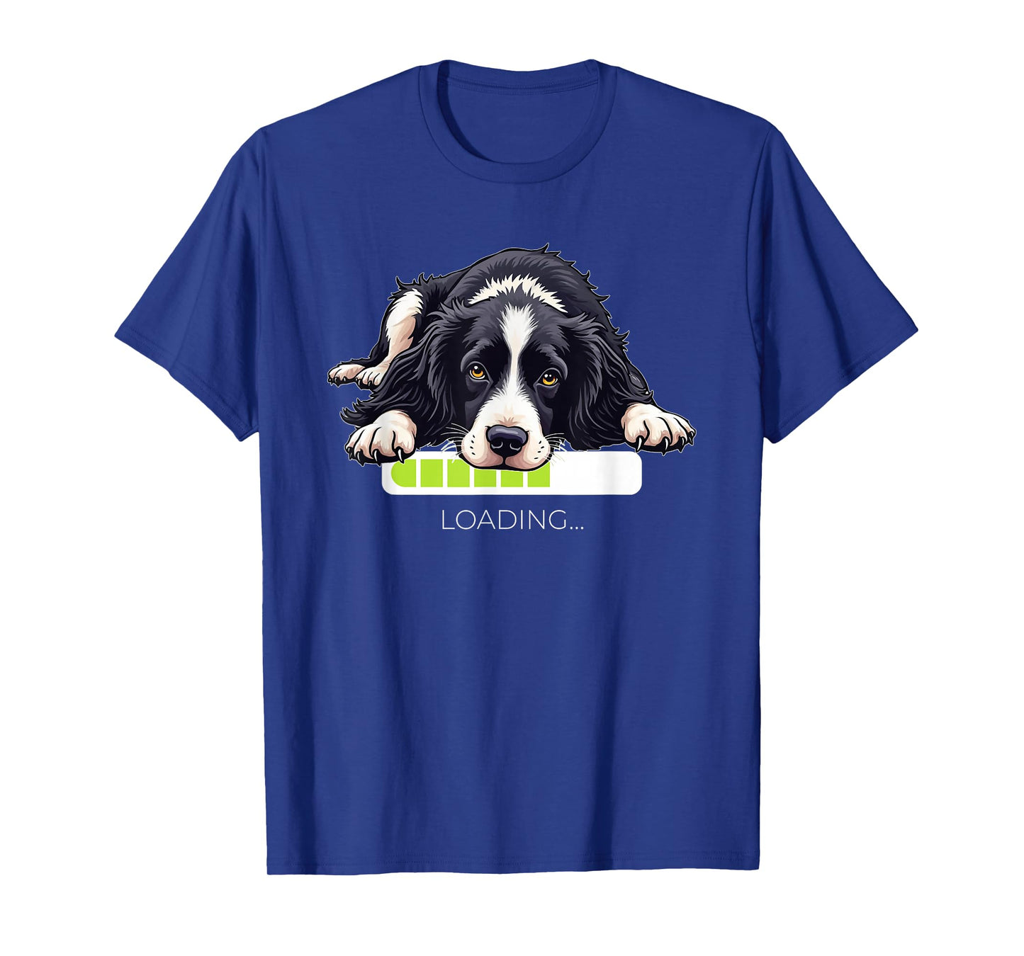 English Springer Spaniel Dog Loading T-Shirt