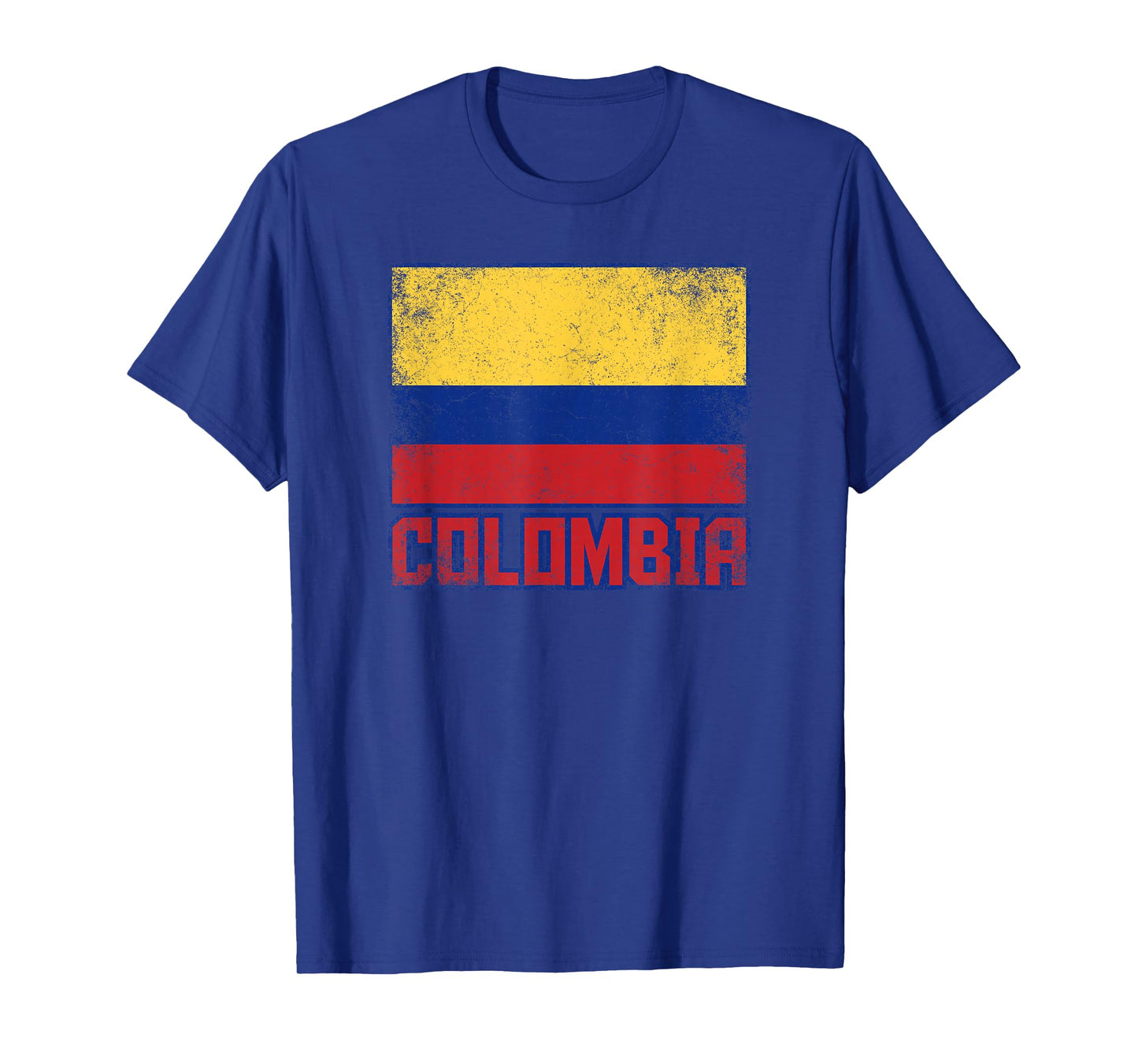 Colombia Flag Vintage Retro Country Colombian Pride T-Shirt