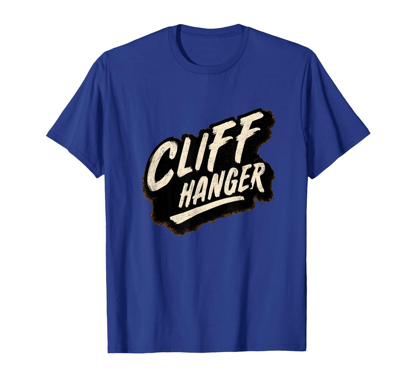 Nice Cliff Hanger Emblem T-Shirt