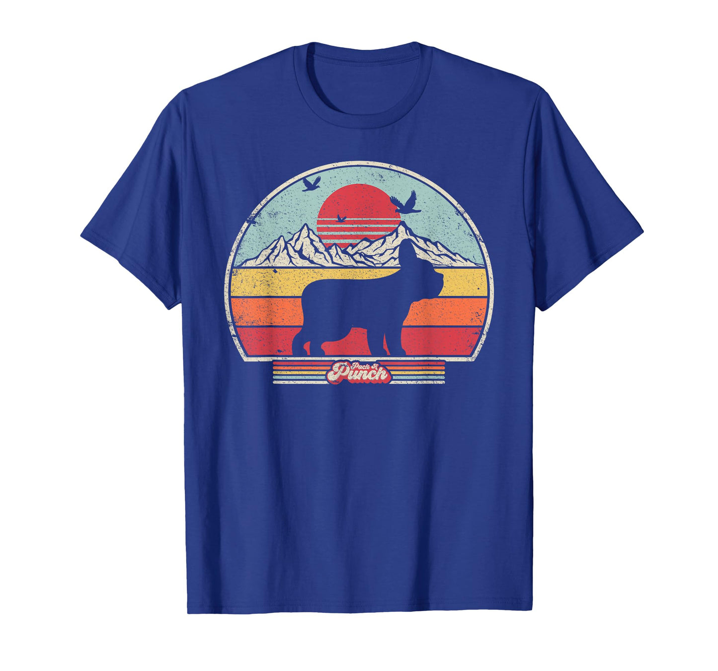 French Bulldog Shirt. Retro Style T-Shirt