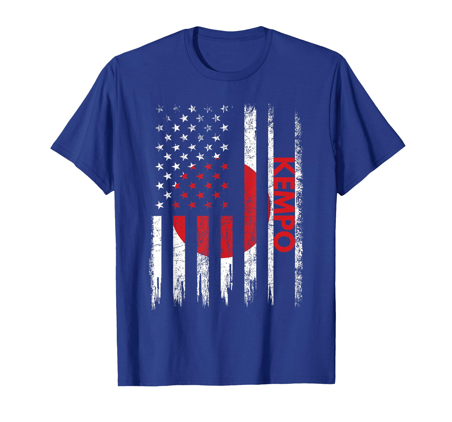 Kempo American Flag Karate Japanese Martial Arts T-Shirt
