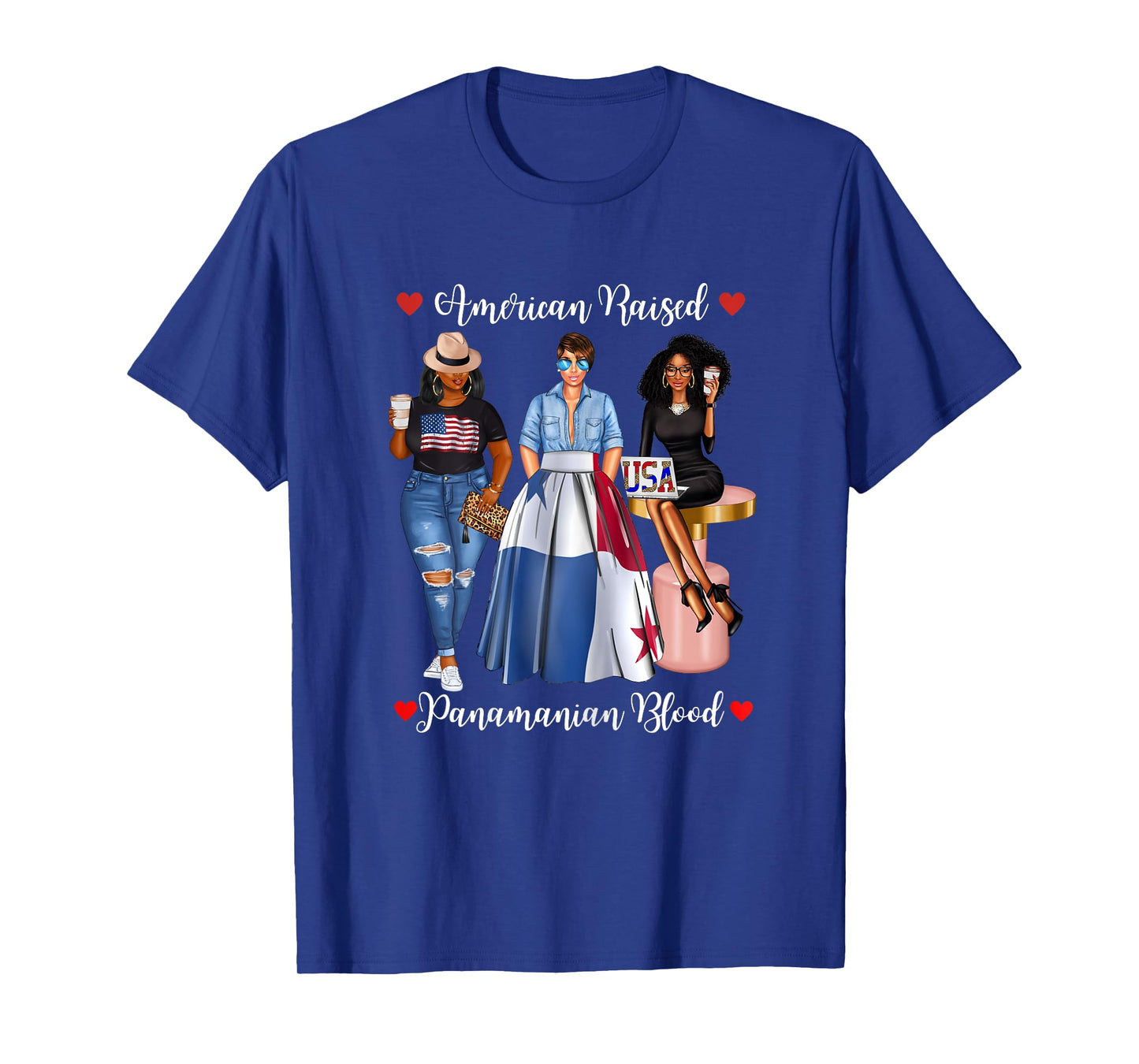 Half Panamanian Half American Raised In Panama Born In T-Shirt