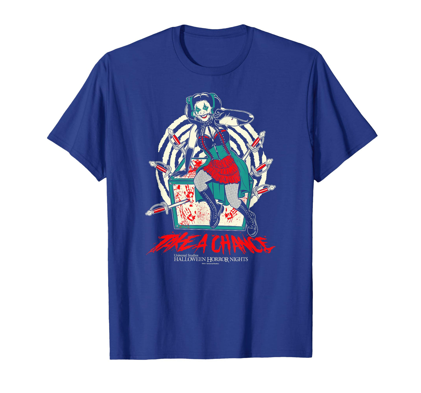 Halloween Horror Nights HHN Take A Chance T-Shirt
