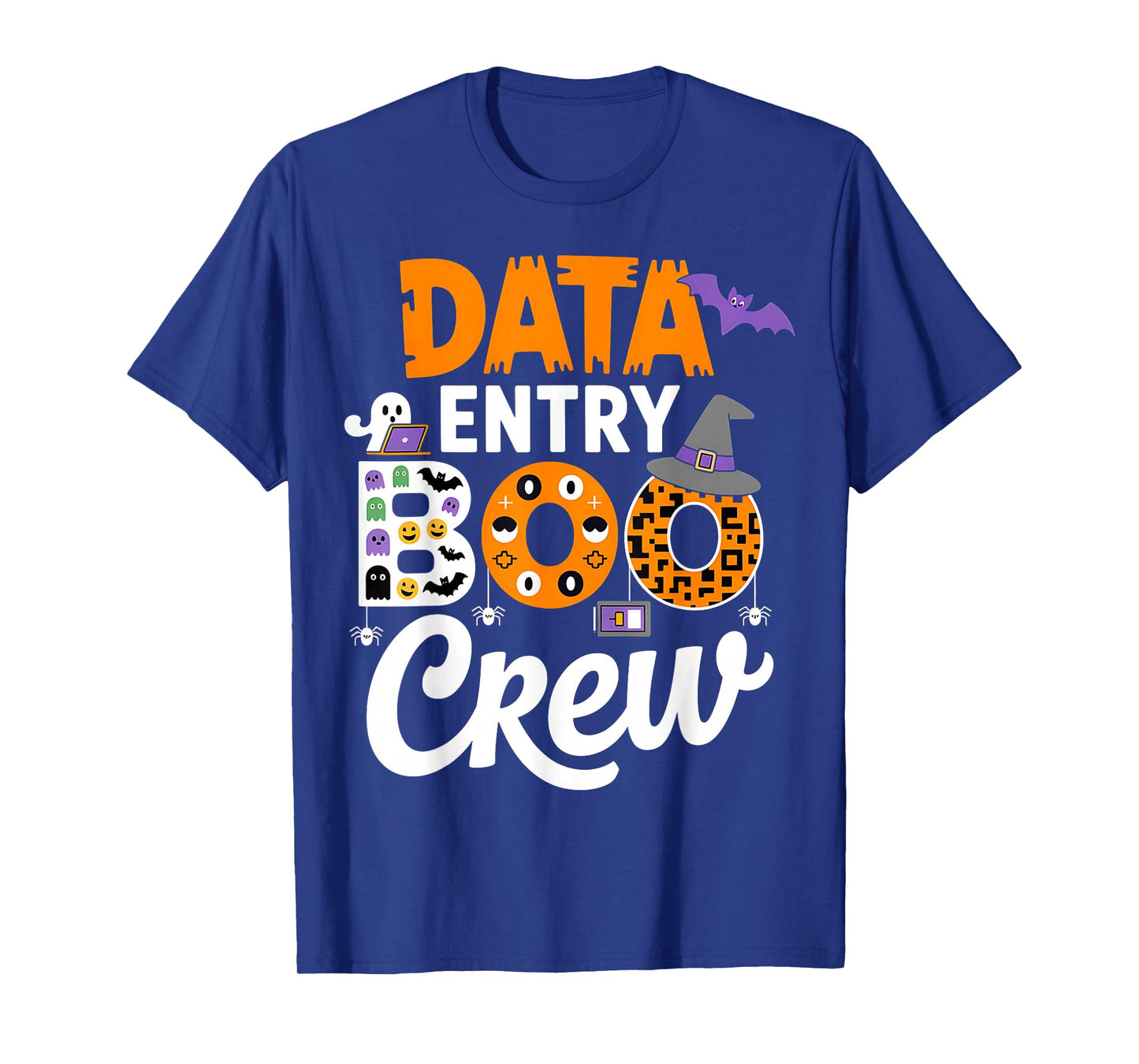 Data Entry Boo Crew Scientist Analyst Engineer Computer T-Shirt