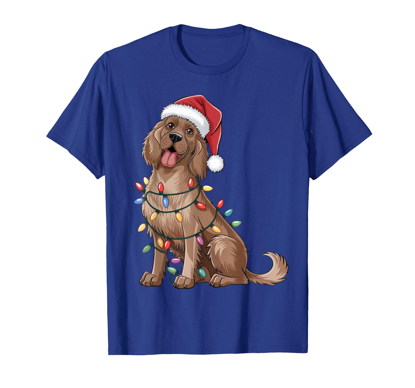 English Setter Christmas Lights Xmas Dogs Gifts Men Women T-Shirt