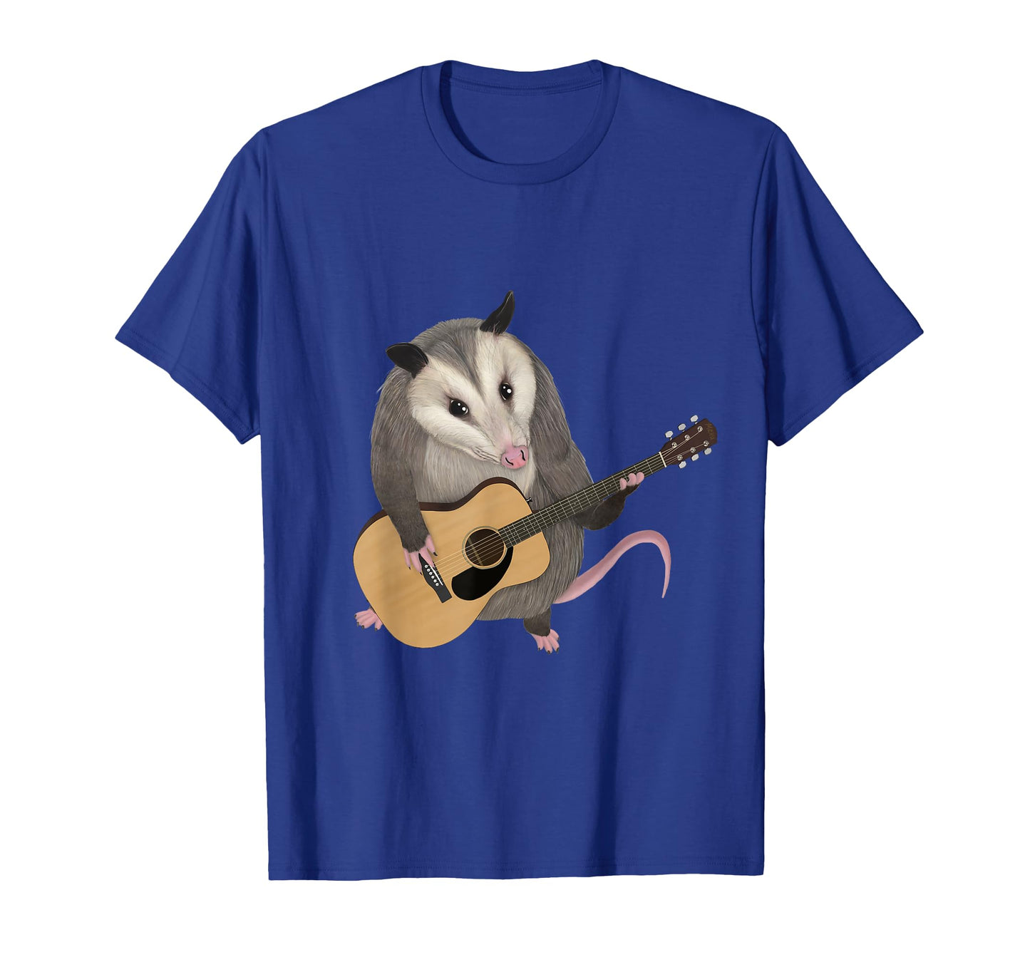 Opossum playing the acoustic guitar - possum T-Shirt