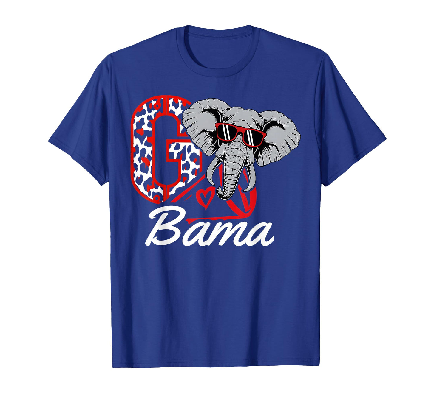 Retro Go Bama Heart Vintage Gift for Men Women Kid T-Shirt