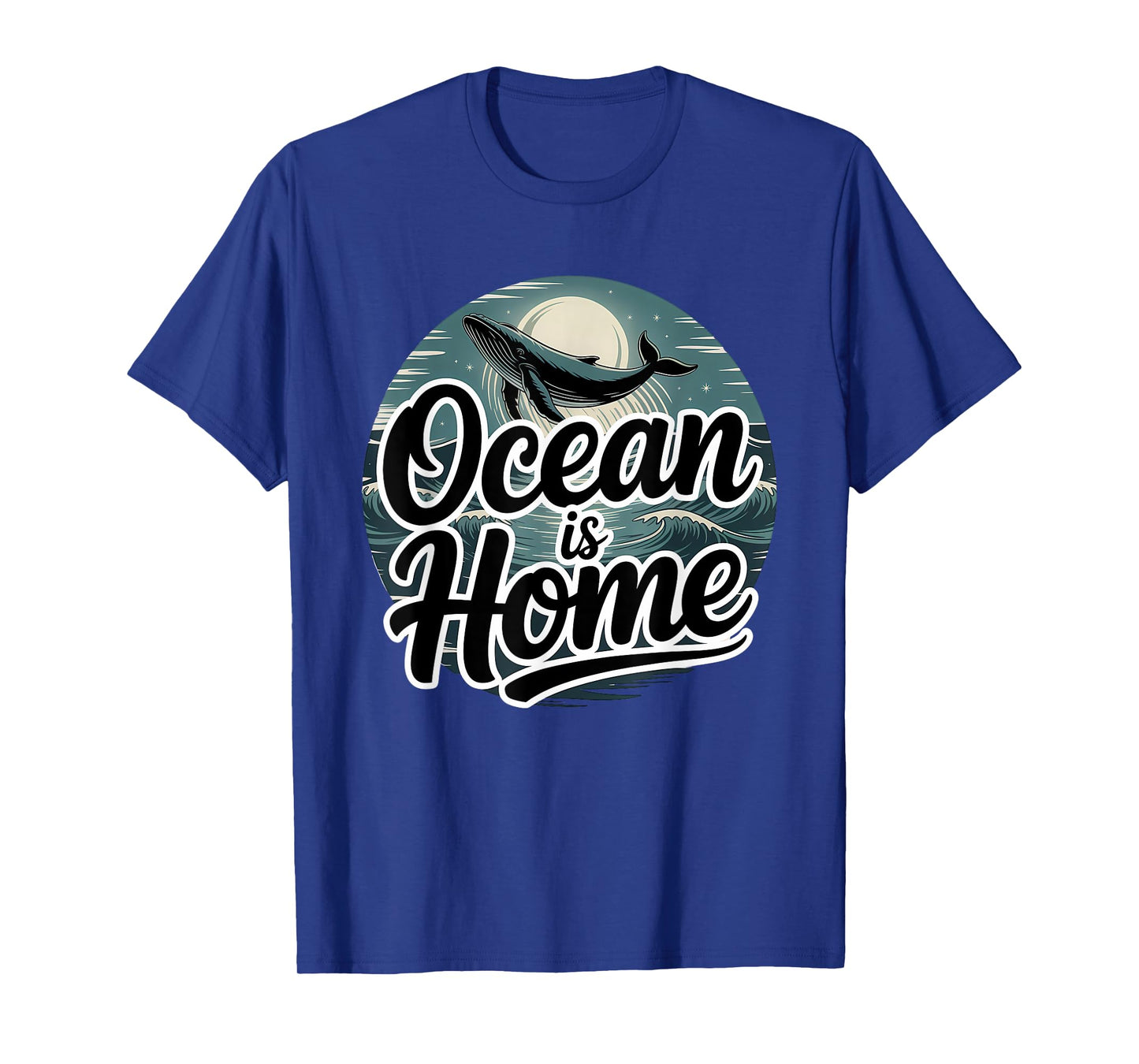Ocean is Home Whale Lover T-Shirt