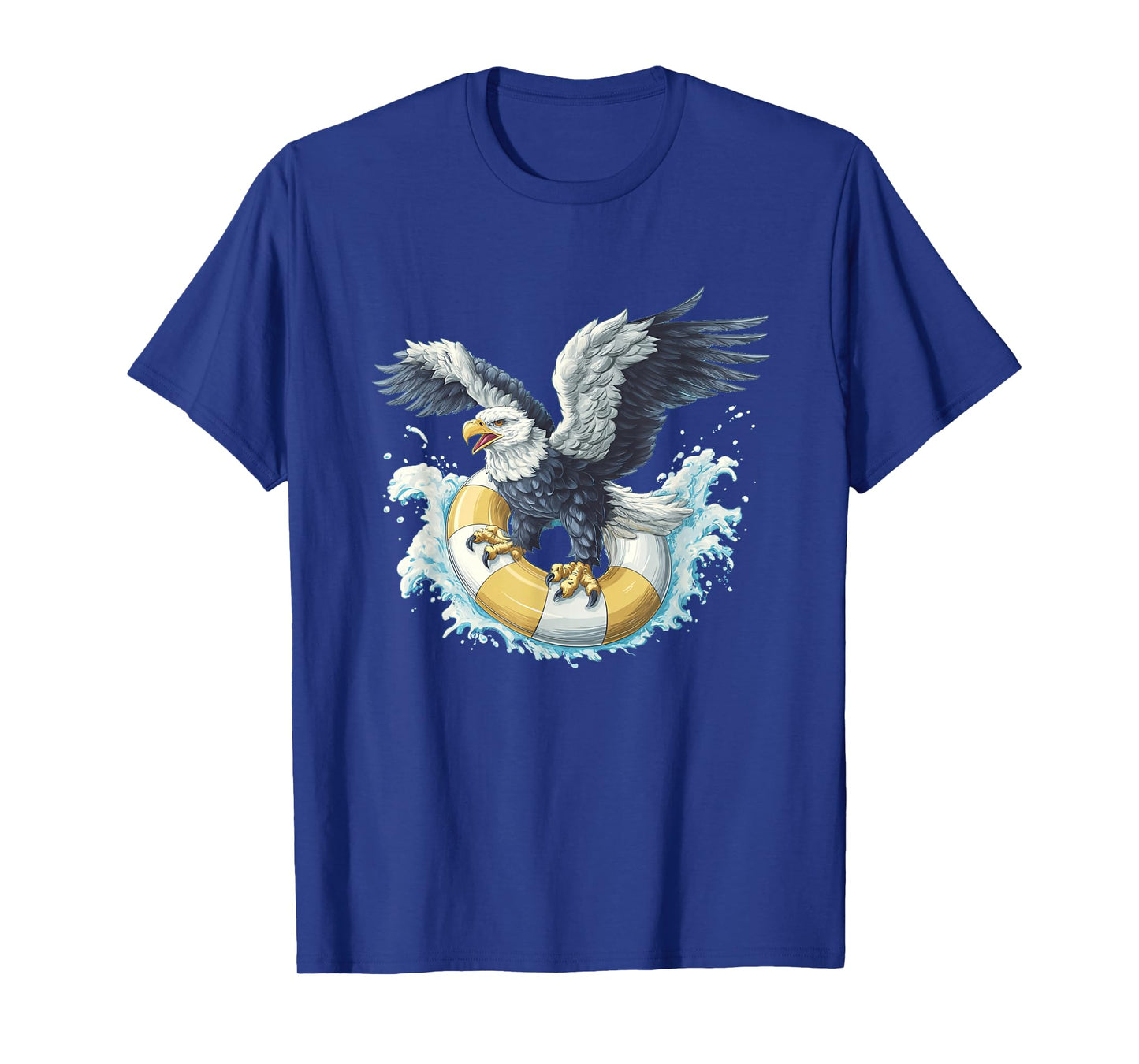 Awesome Pool Ring Eagle Costume for Holiday Lovers T-Shirt