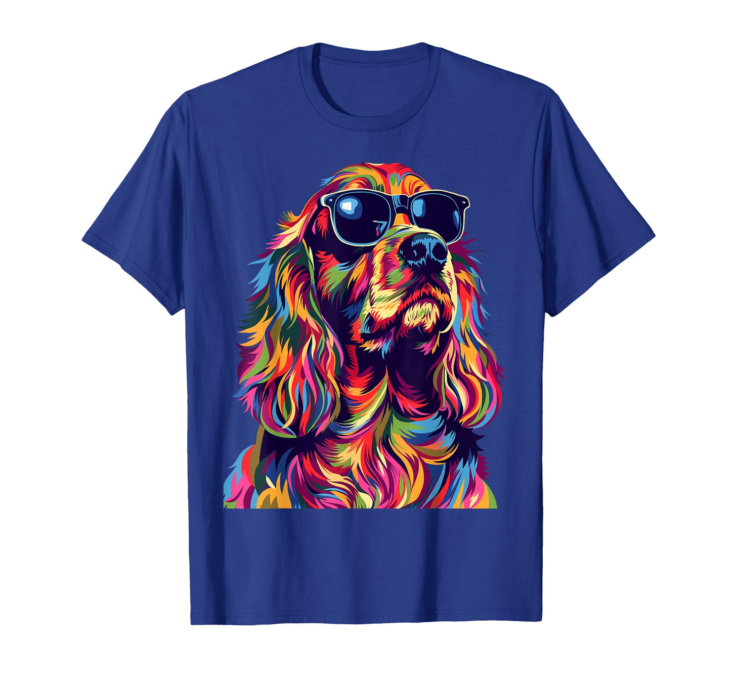 Cocker Spaniel Lovers Pop Art Funny English Cocker Spaniel T-Shirt