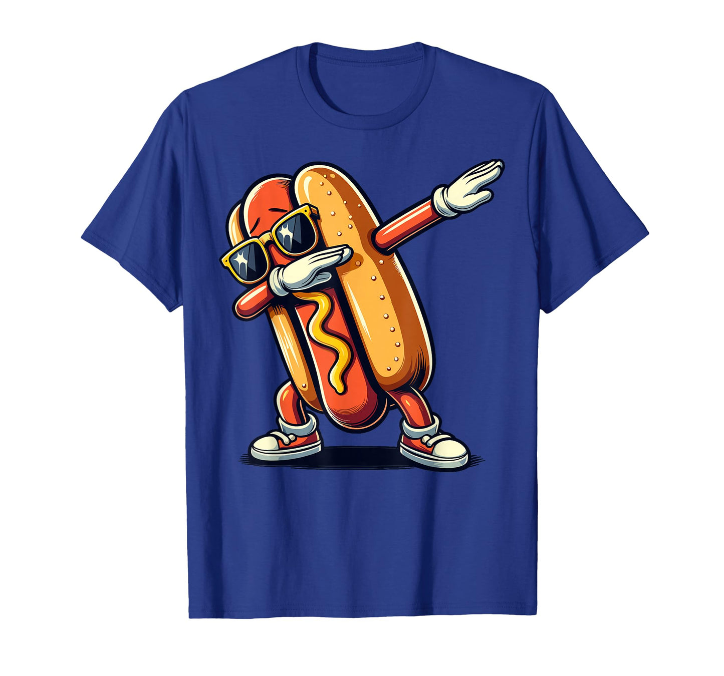 Cool Hot dog Dabbing Funny Fast Food Hotdog Lovers Toddler T-Shirt