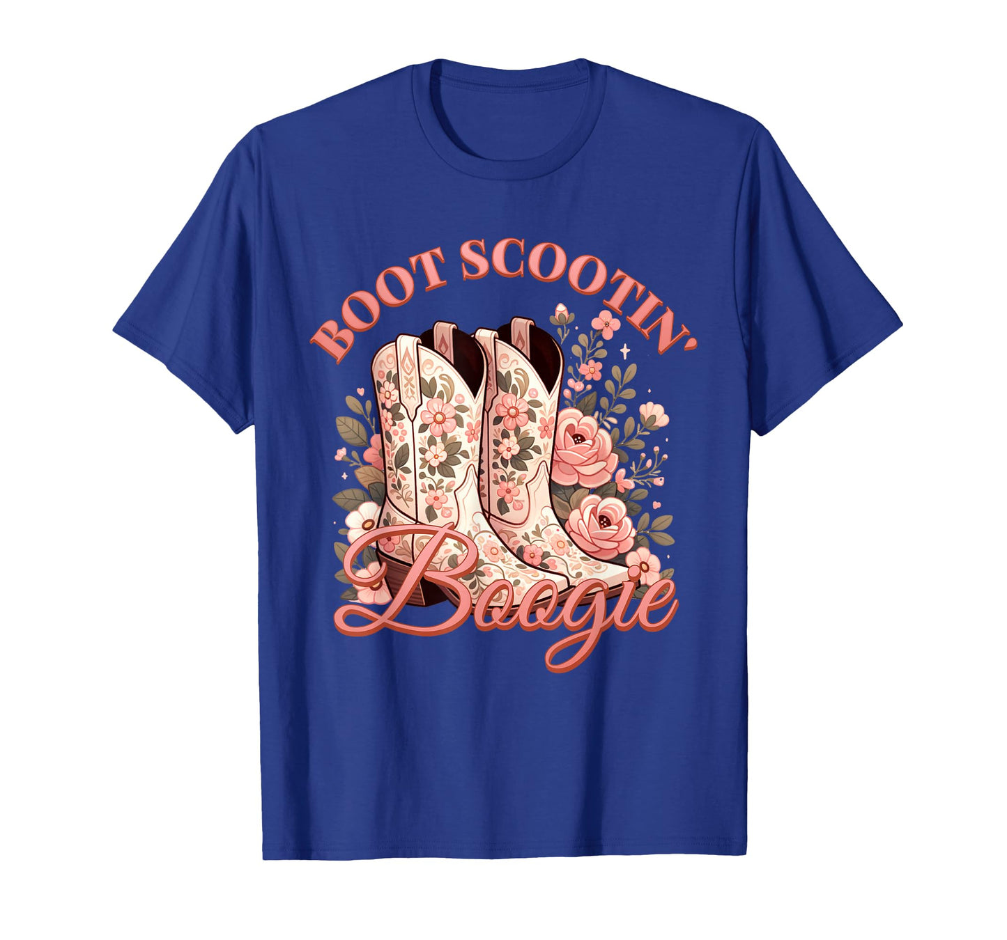 Boot Scootin’ Boogie Retro Vintage Western Cowboys Music T-Shirt
