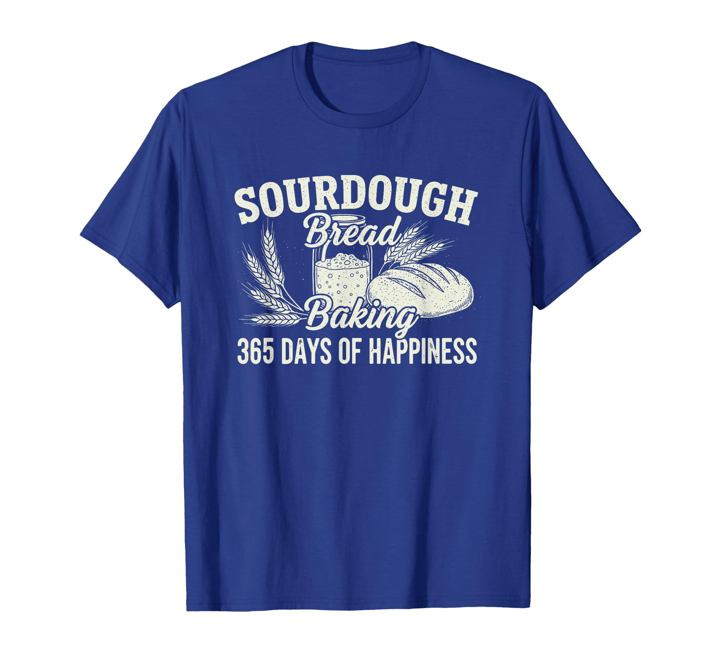 Sourdough Bread Baking Baker Distressed Vintage Graphic T-Shirt