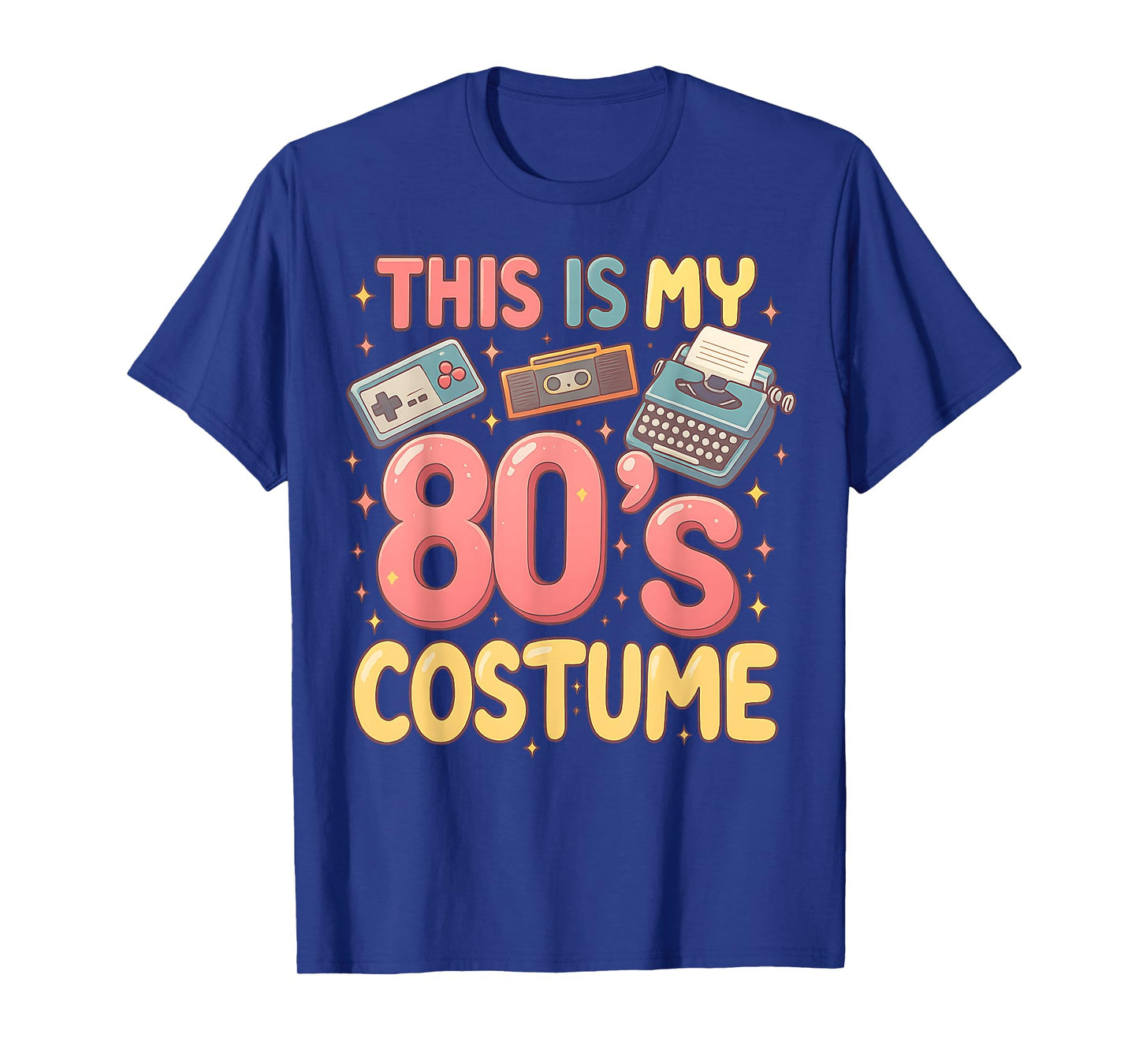 This Is My 80's Costume Retro Graphic Illustration T-Shirt