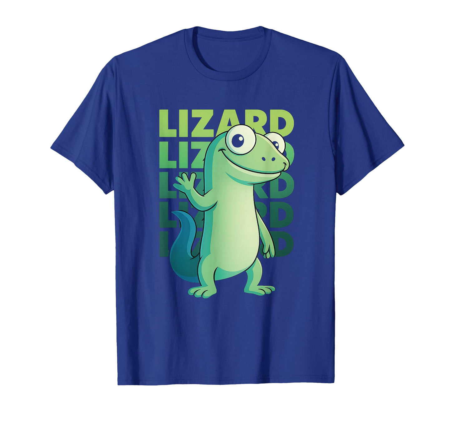 Funny Weirdcore Lizard Meme Derpy Reptile Animal Humor T-Shirt