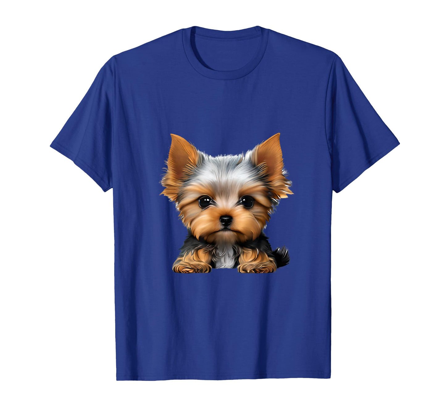 Colorful Splash Art Yorkshire Terrier Puppy Dog Owner T-Shirt