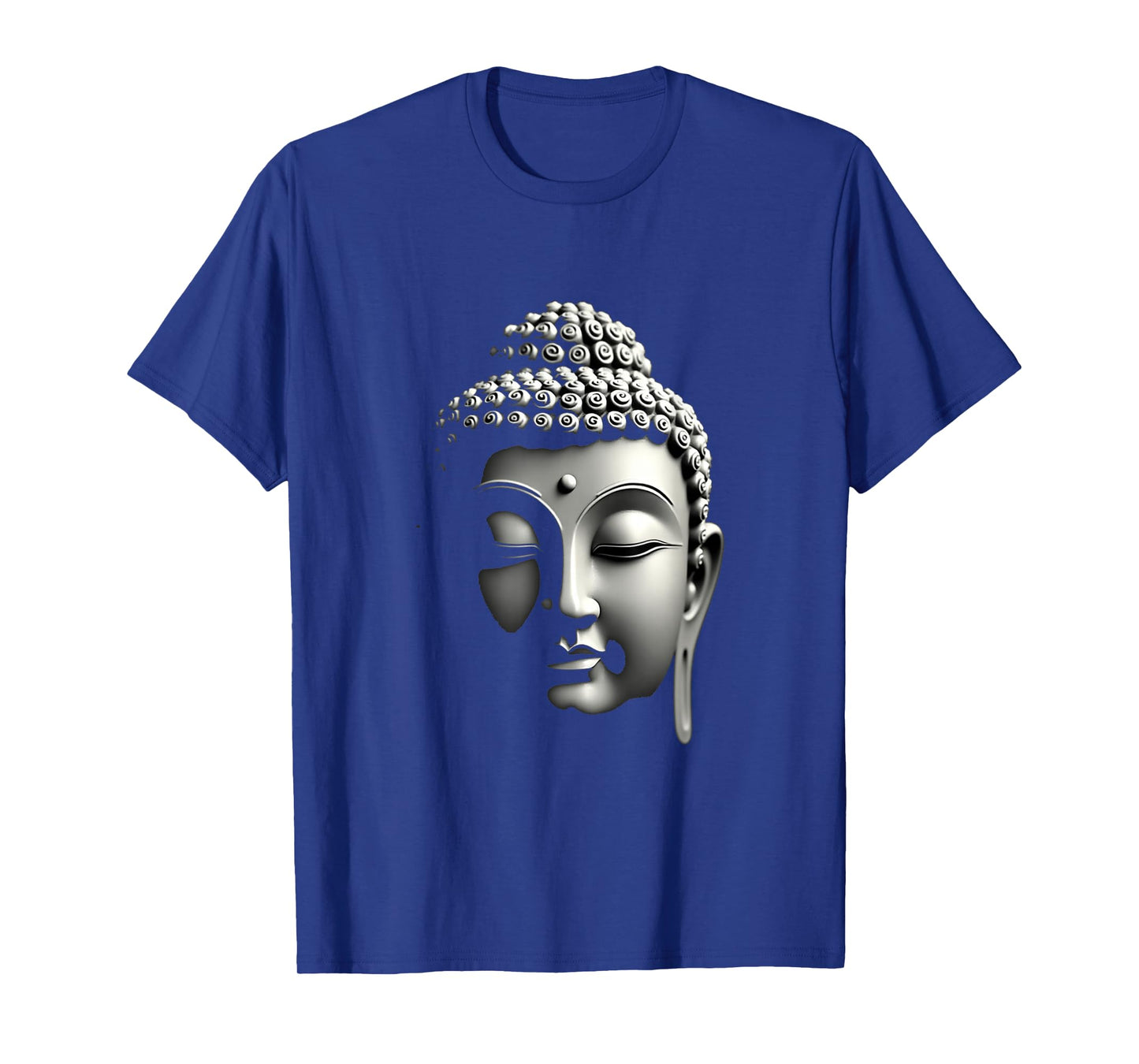 Buddha Head Spiritual Zen Art T-Shirt