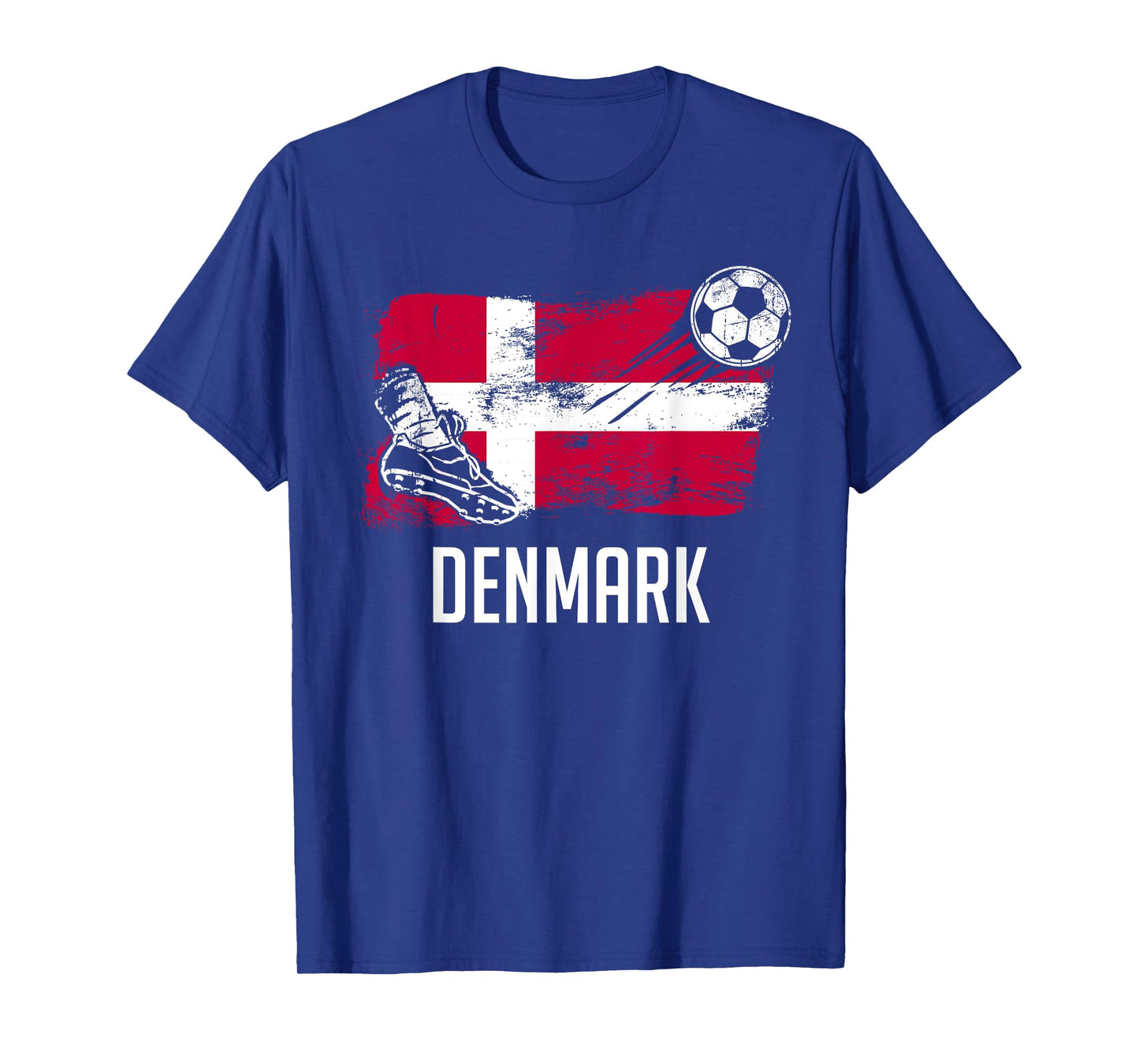 Denmark Flag Jersey Danish Soccer Team Danish T-Shirt