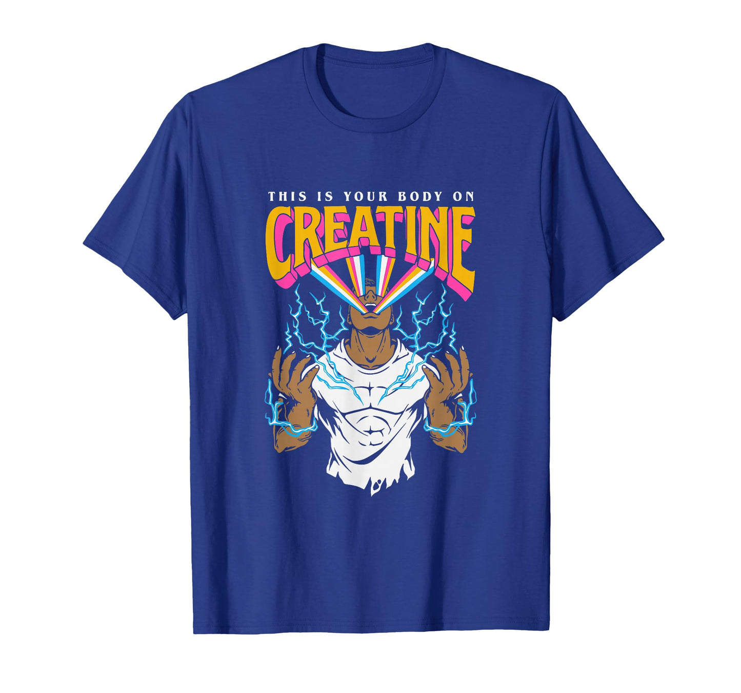 This is Your Body On Creatine Workout Gym Birthday Gift T-Shirt Small