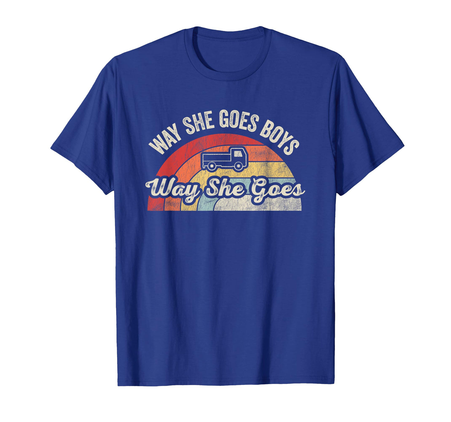 Way She Goes Boys Way She Goes Vintage T-Shirt