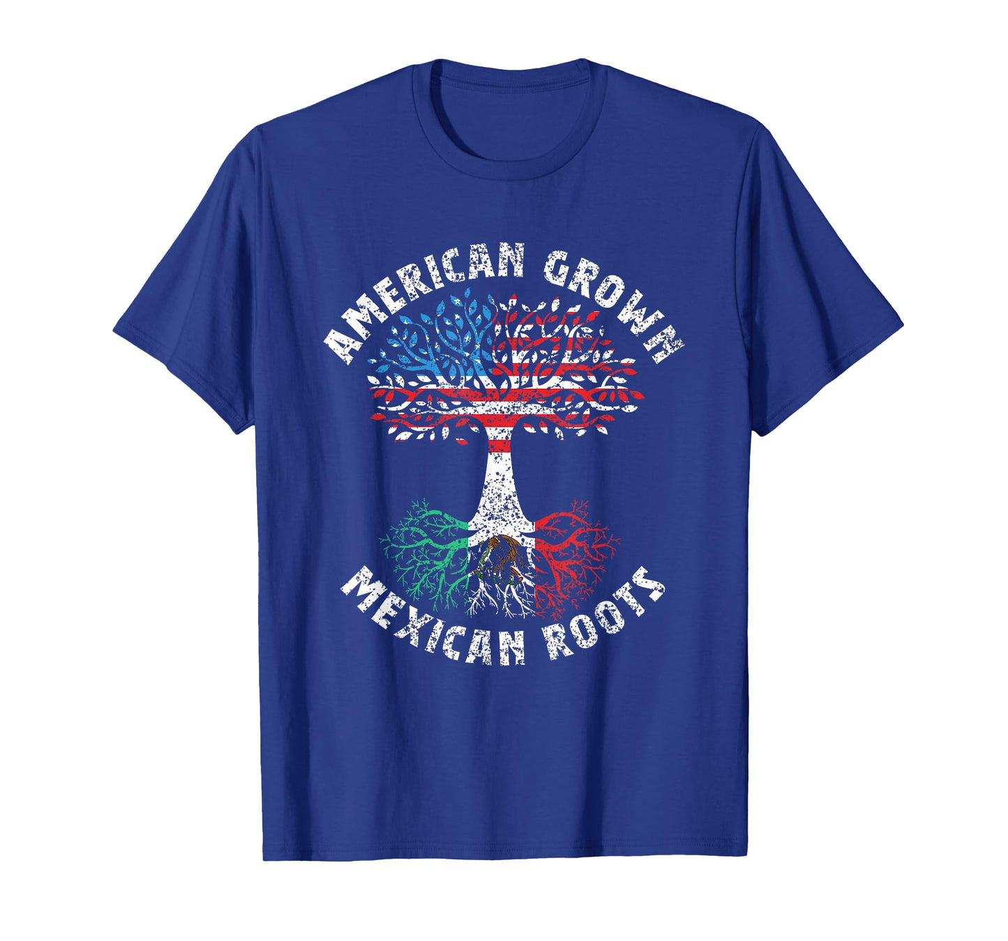 American Grown Mexican Roots Mexico Country Lover Proud Us T-Shirt
