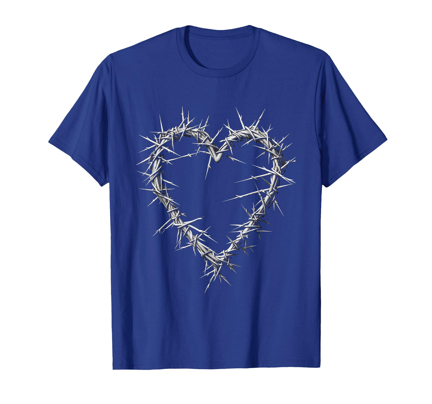 Barbed Wire Heart Barbwire Gothic Grunge Aesthetics T-Shirt