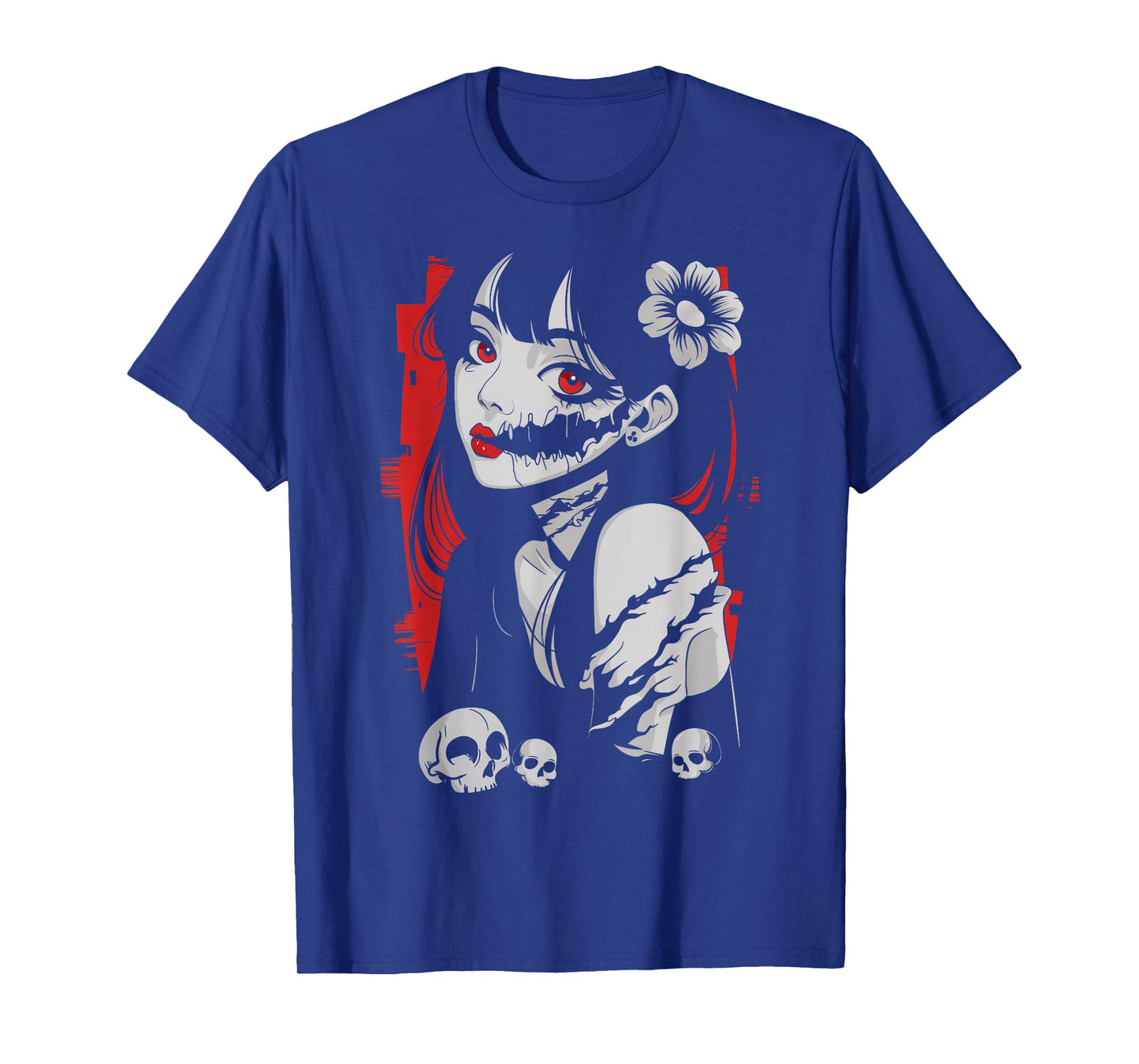 Horror Anime Manga Japan Kawaii Goth Gifts For Men Women Kid T-Shirt