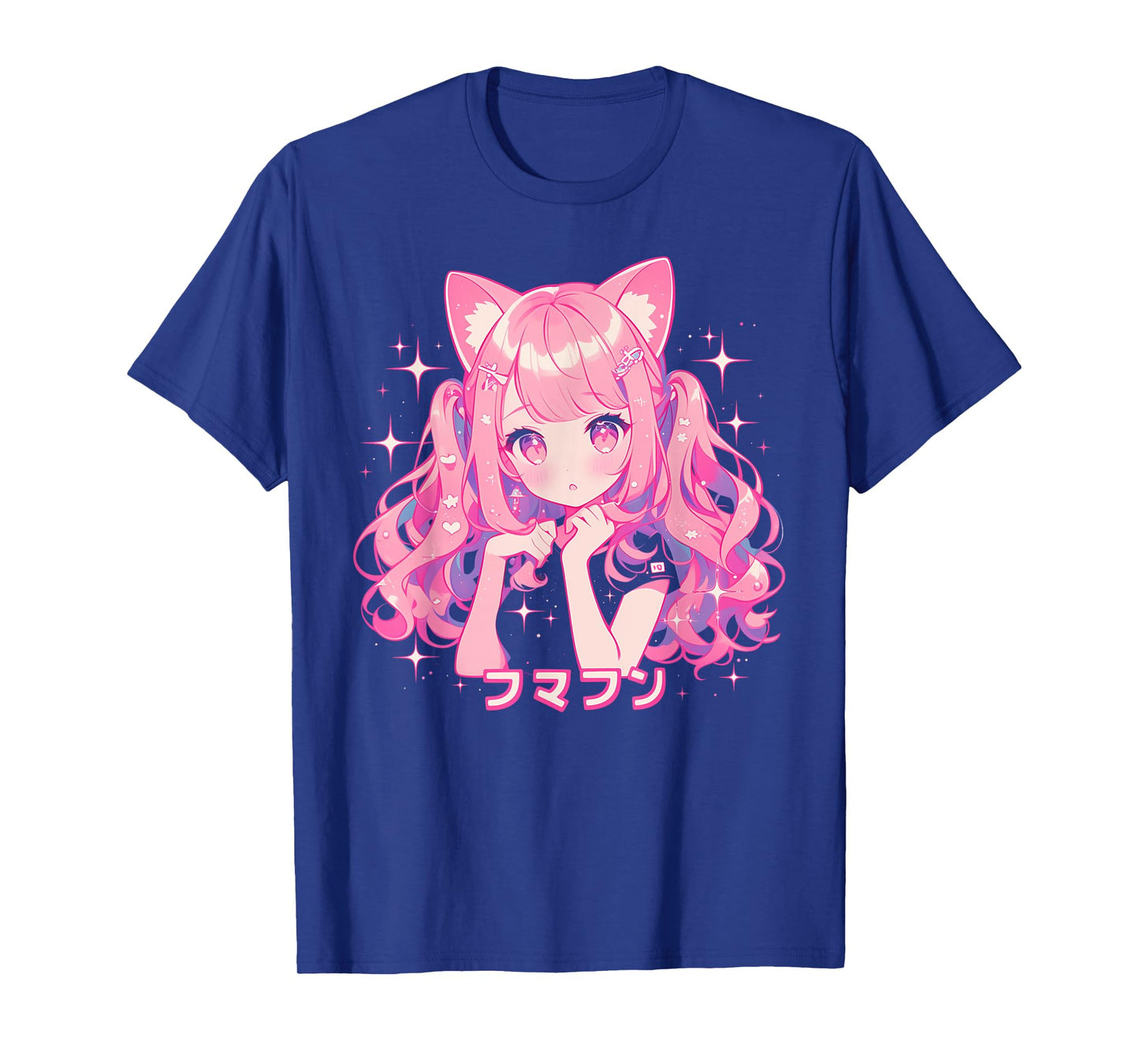 Goth Grunge Demon Anime Girl Waifu Horror Alt Aesthetic T-Shirt