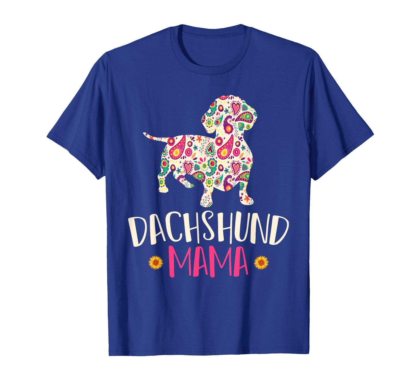 Wiener Mom Weenie Dog Vintage Dachshund T-Shirt