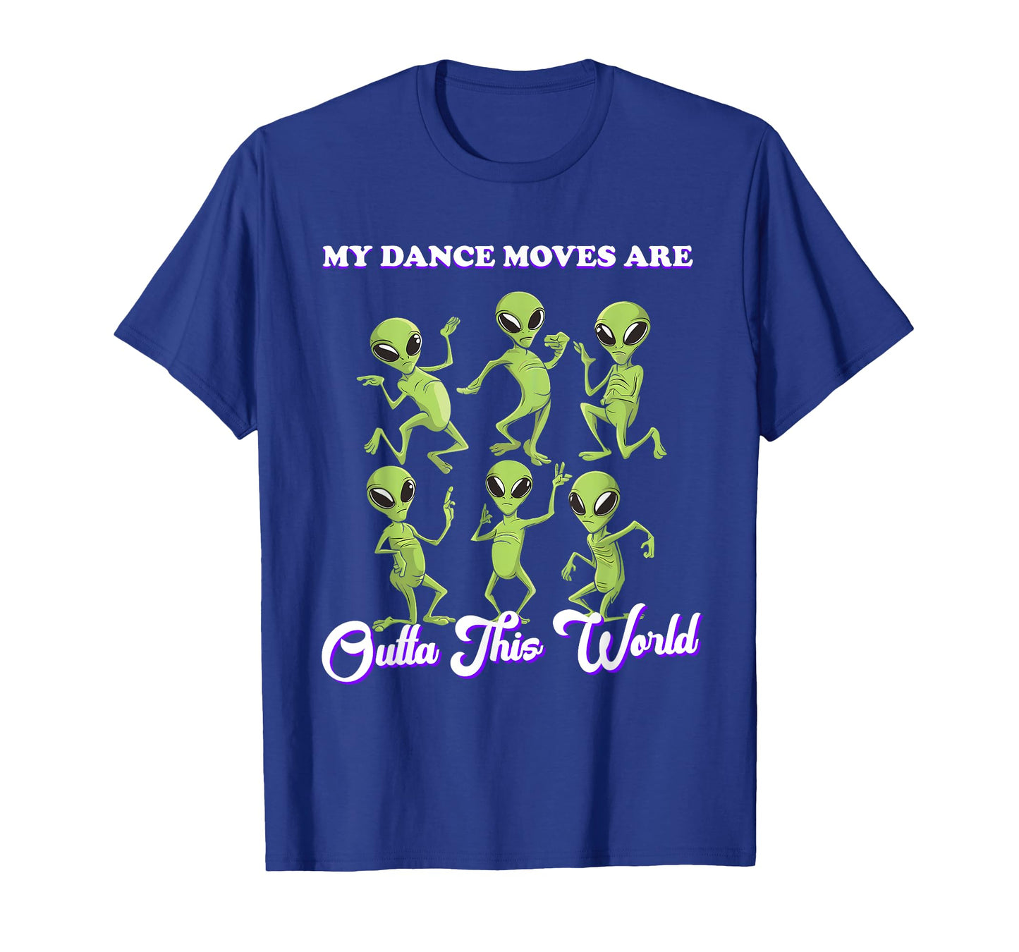 Aliens Dancing Dance Alien Flossing Funny Dance Moves Kids T-Shirt