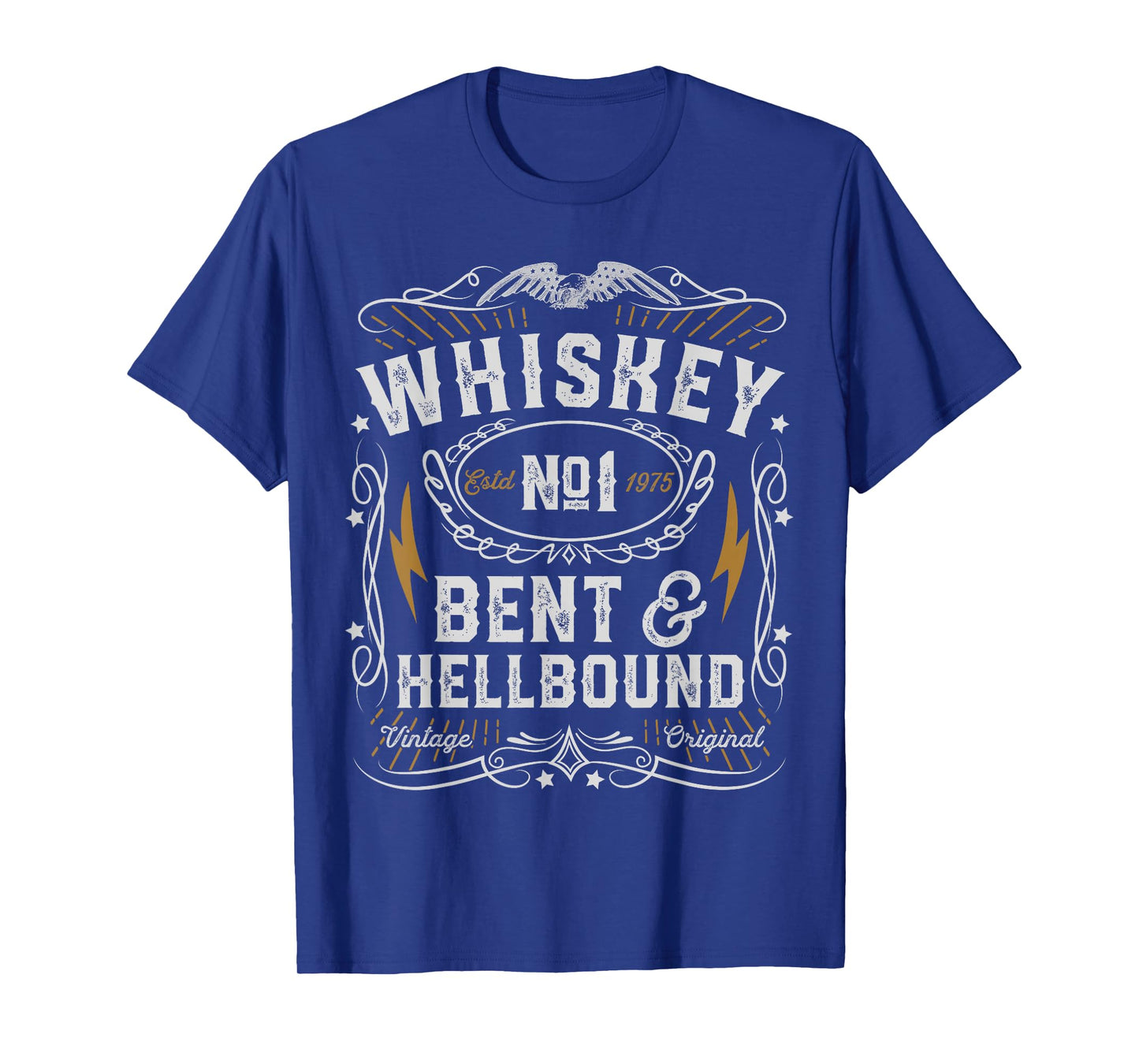 Whiskey Bent And Hellbound Country Music Biker Bourbon Gift T-Shirt