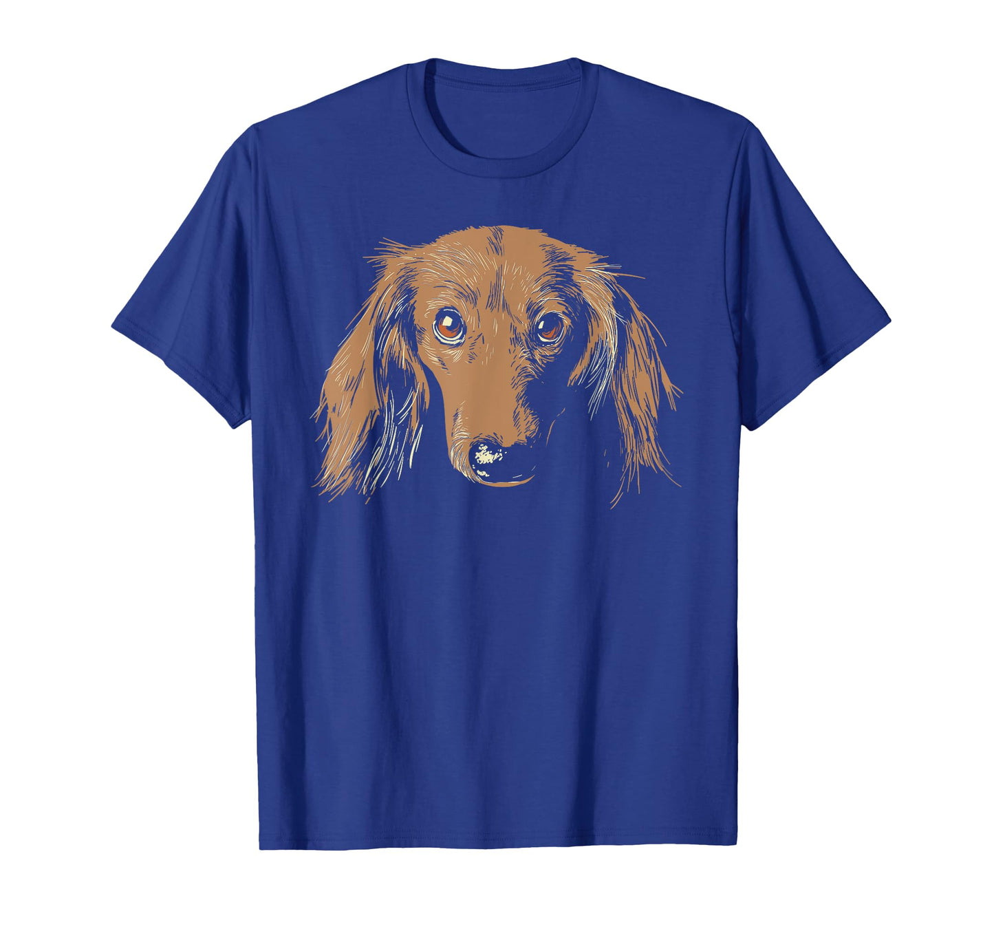 Dachshund dog portrait dachshund head wiener T-Shirt