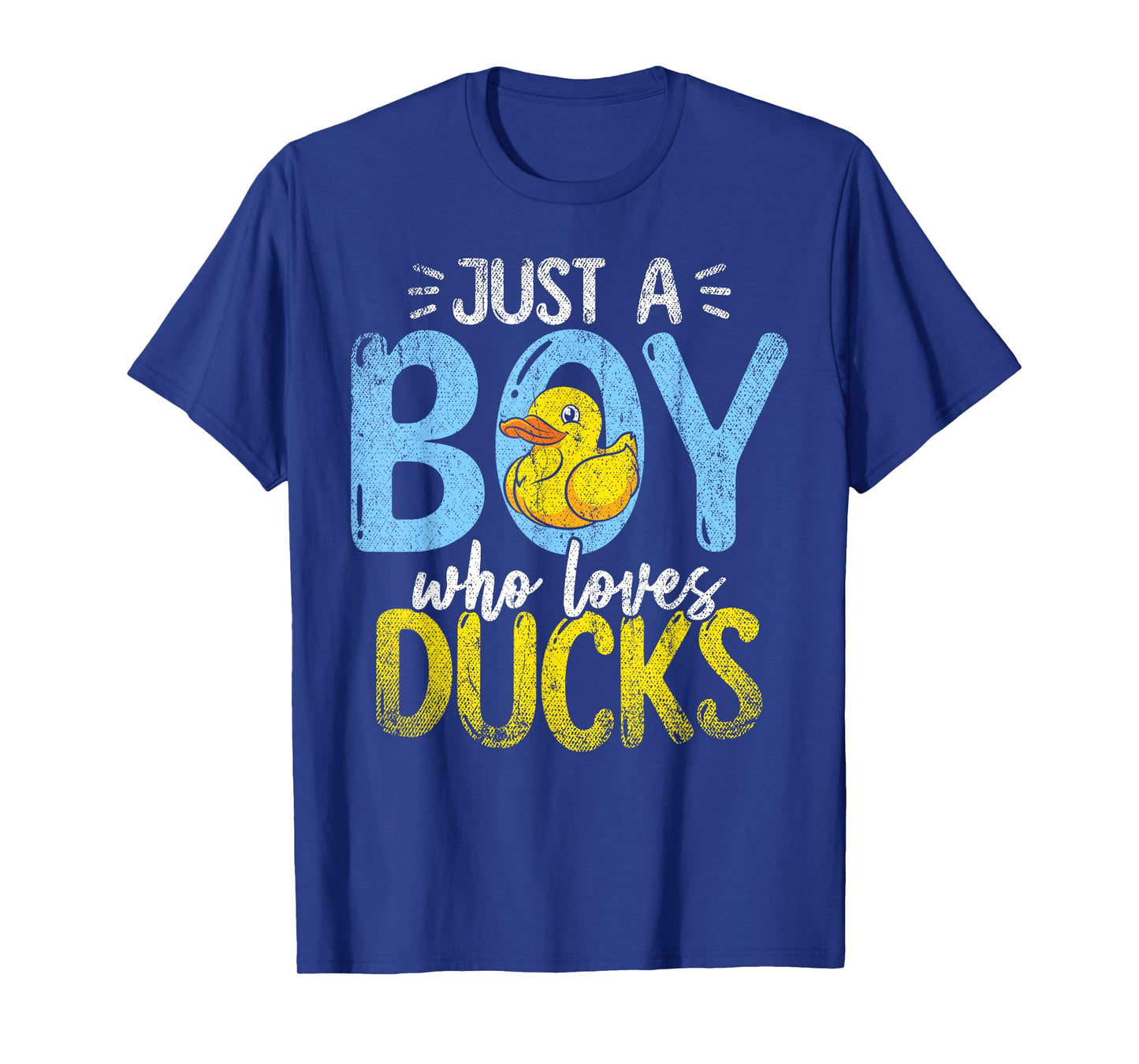 Nur ein Junge der Ducks liebt Badeente T-Shirt