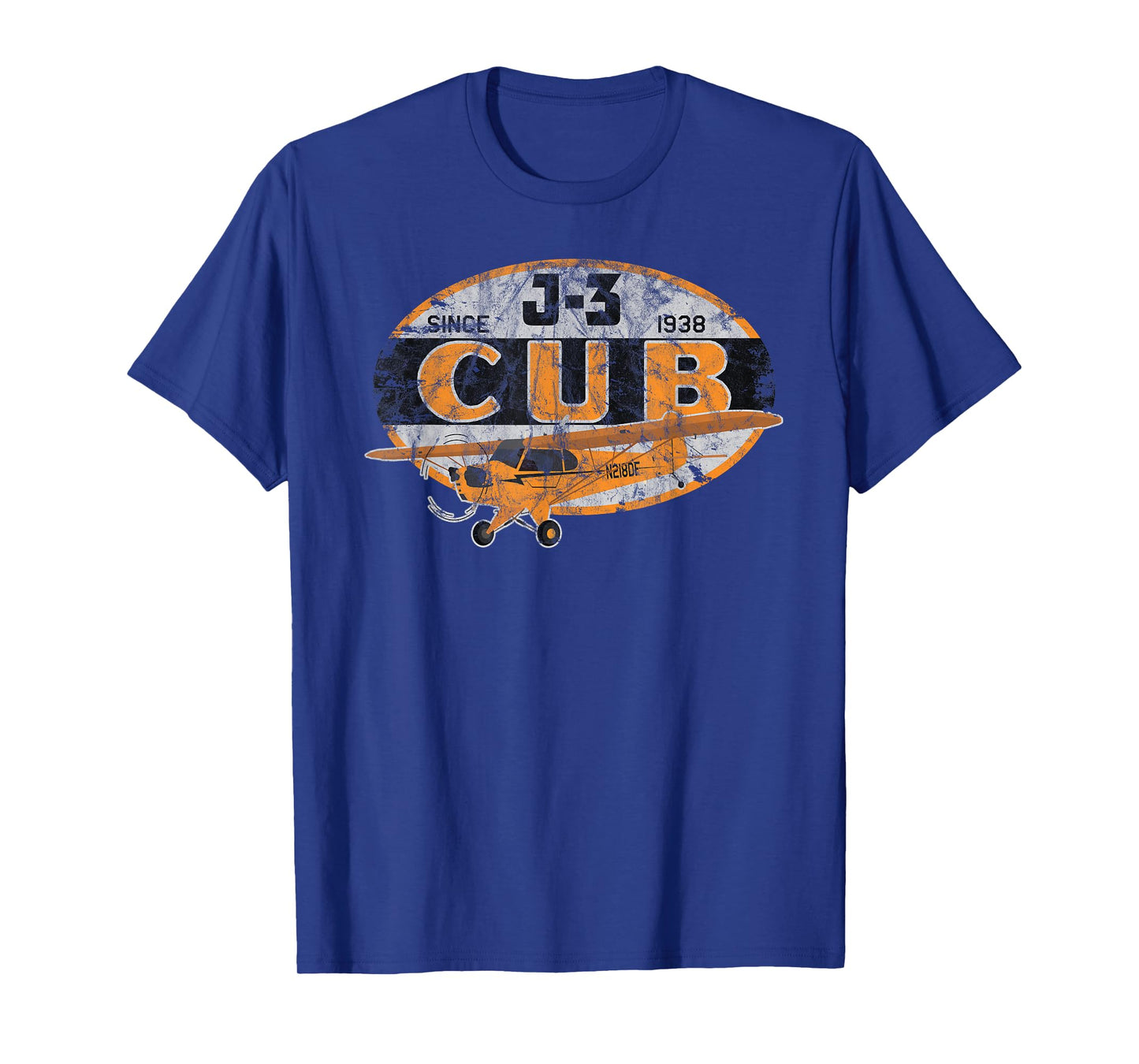 J-3 Cub "Since 1938" Classic Airplane Vintage Pilot T-Shirt