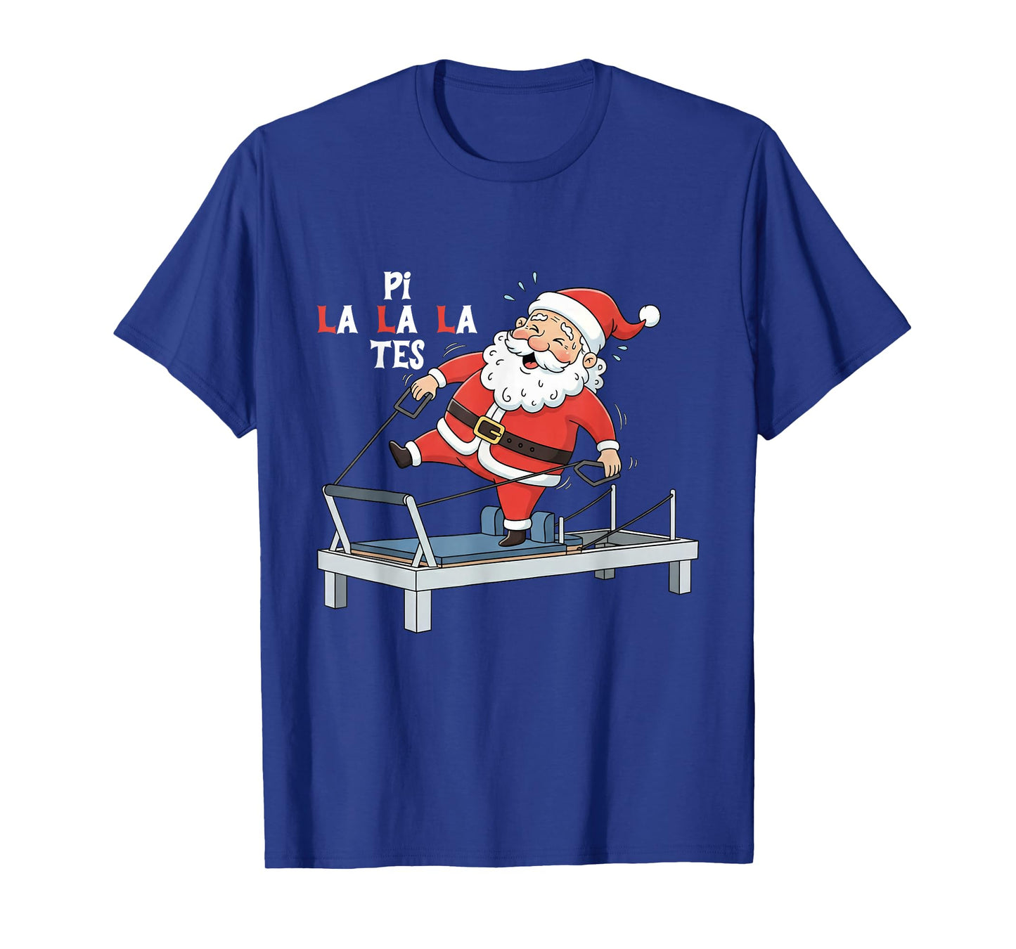 Pi La La La La TES Pilates Christmas Song Jingle Bell T-Shirt