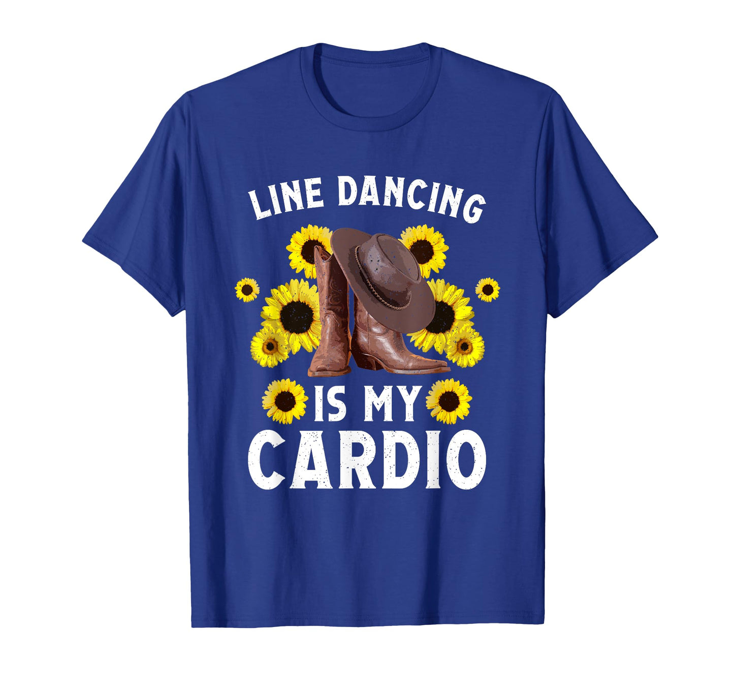 Funny Line Dancing Art For Women Men Line Dance Dancer T-Shirt