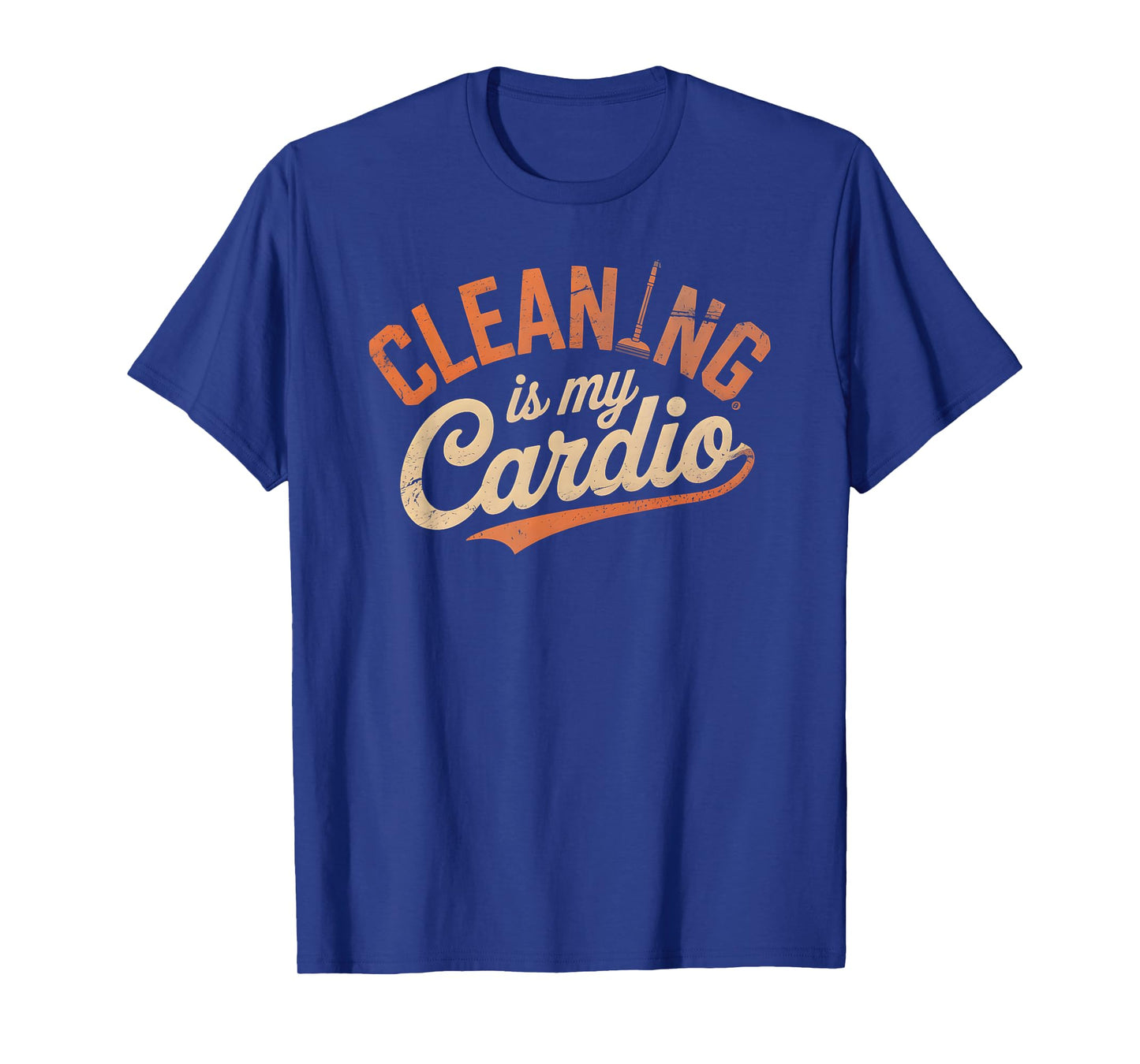 Cute Cleaning My Cardio Therapy Vacuumologist Ladies Clean T-Shirt