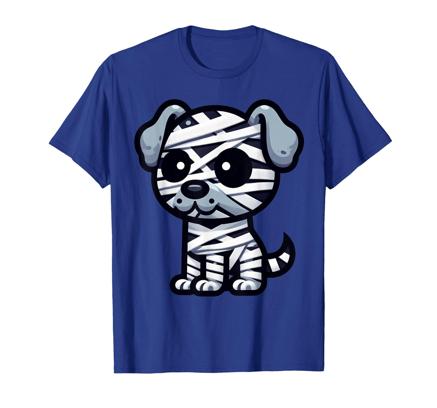 Mummy Dog Halloween - Cute, Funny & Spooky Pet Costume T-Shirt for Men Women Kids