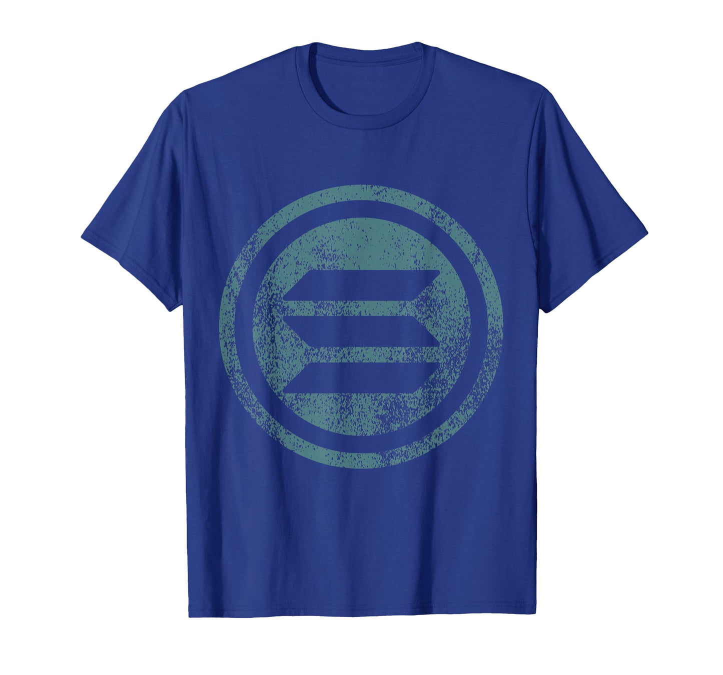 Vintage Solana SOL Logo Crypto Blockchain | Mens Solana T-Shirt