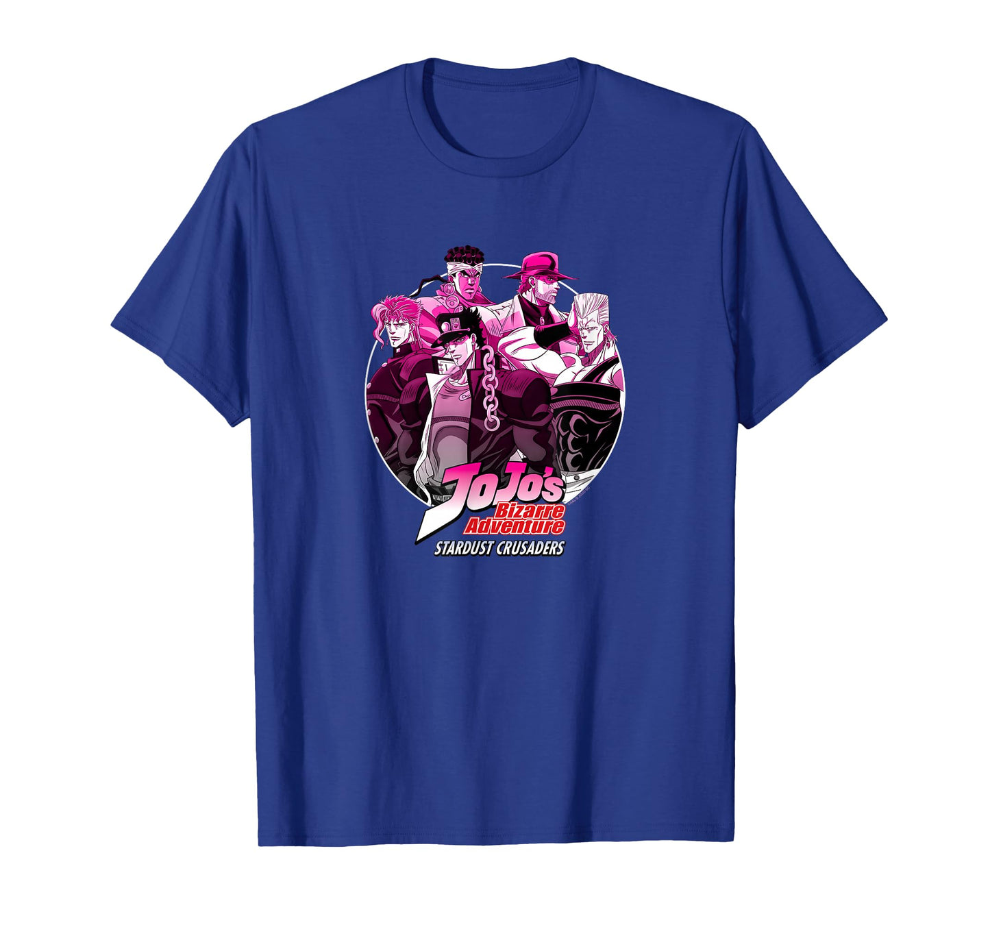 JoJo's Bizarre Adventure Stardust Crusaders Group Anime T-Shirt