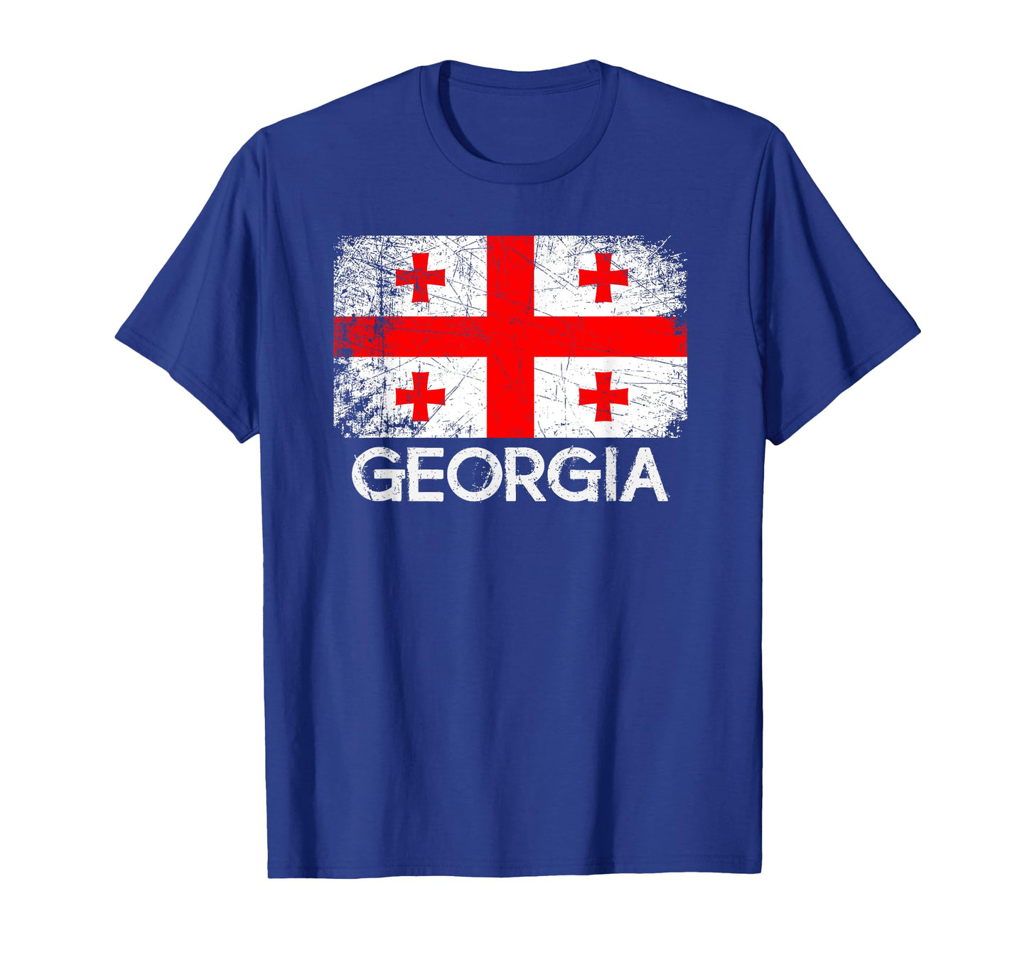 Georgian Flag | Vintage Made In Georgia Gift T-Shirt