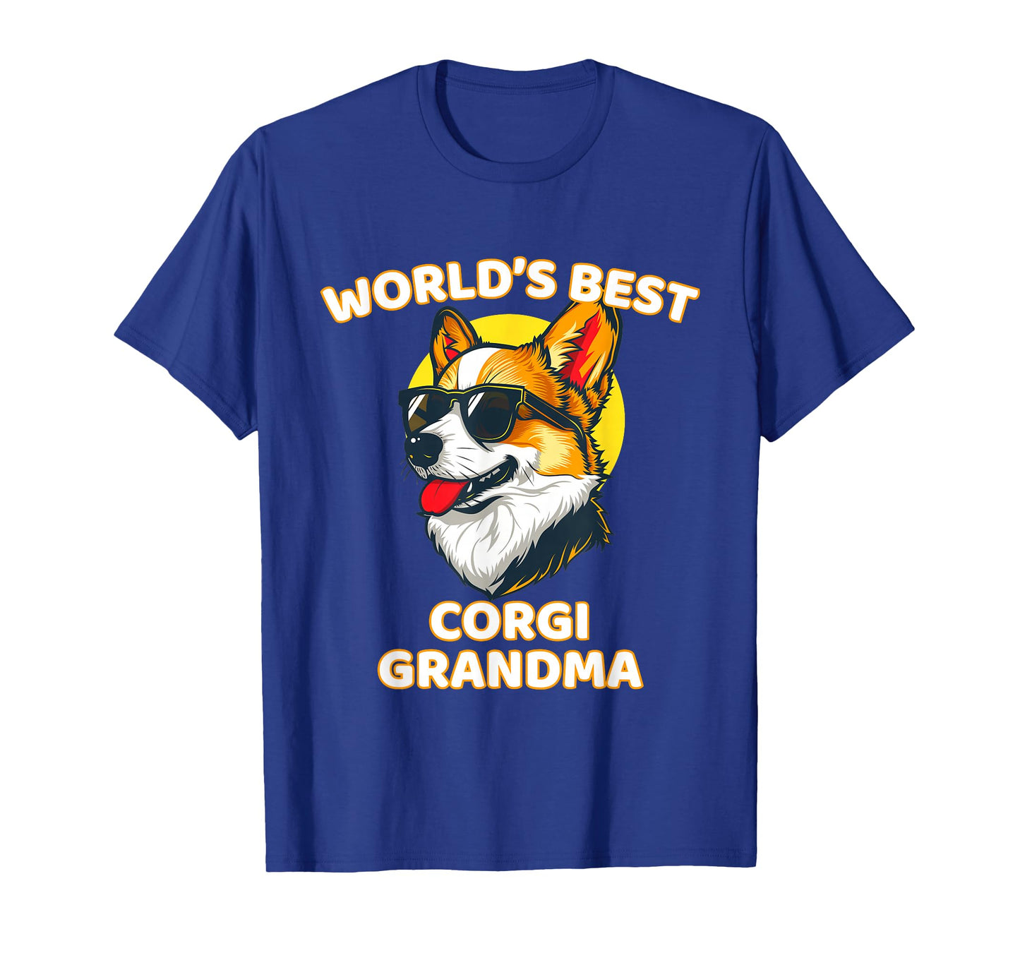 Funny World's Best Corgi Grandma Nana T-Shirt