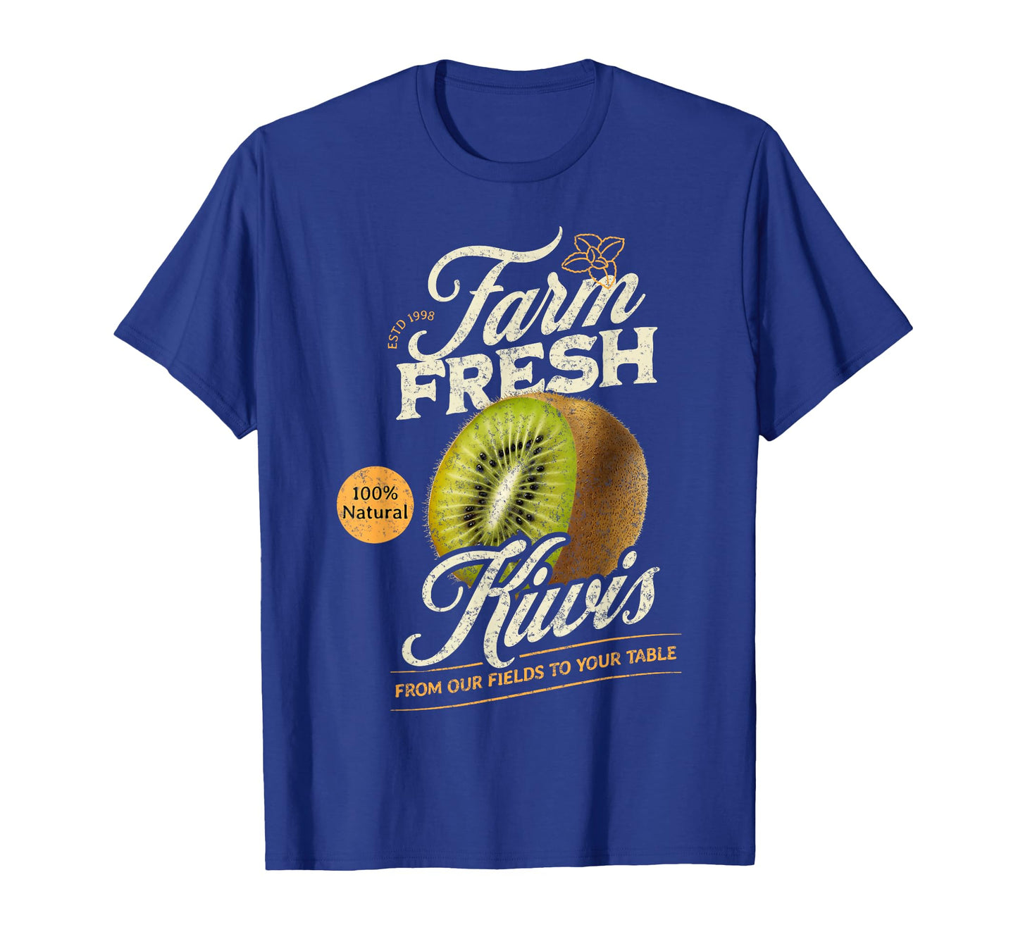 Farm Fresh Organic Kiwi Farmer's Market Homegrown T-Shirt