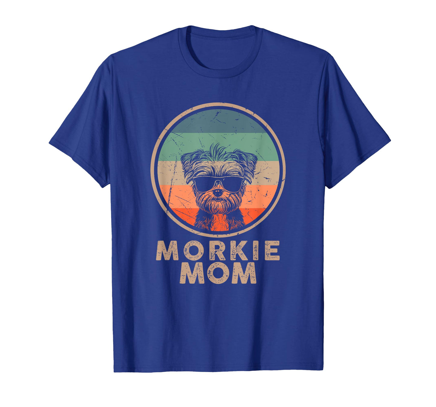 Vintage Morkie Dog Mom Gifts for Women Retro Dog Mom Lover T-Shirt