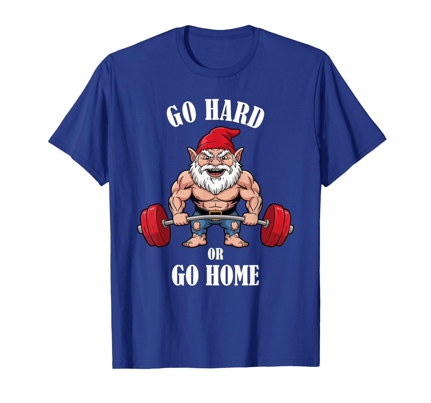 Gnome Workout Shirt Gnome Weightlifting Gym T-Shirt