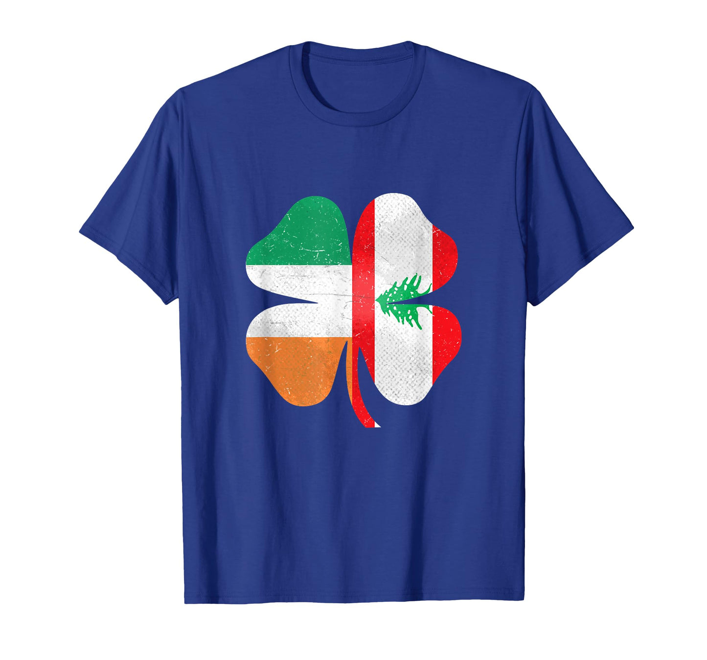 Lebanese Irish Shamrock Lebanon Ireland St. Patrick's Day T-Shirt