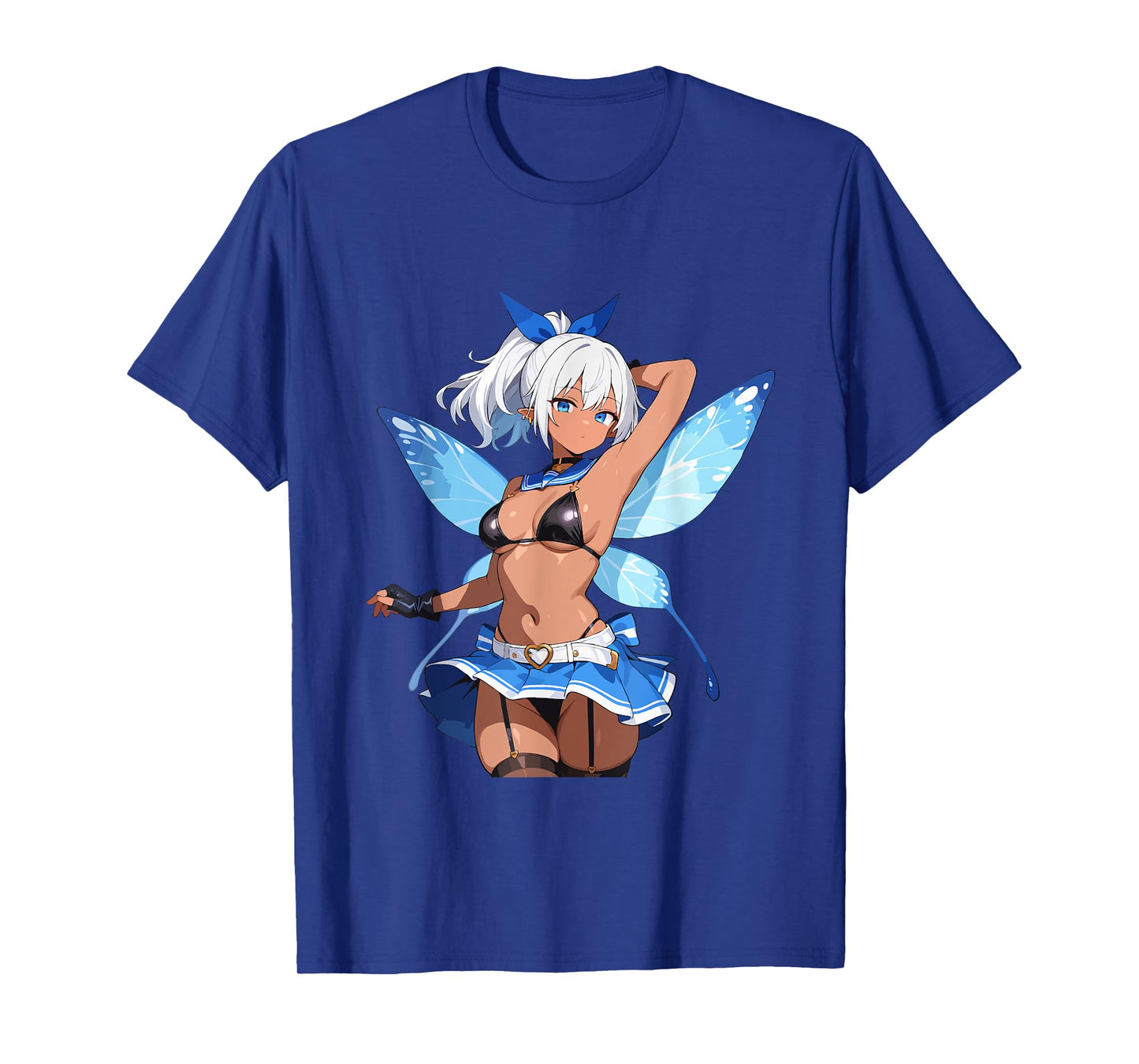 Waifu Sexy Anime Girl Fairy Glasses Japanese Style T-Shirt