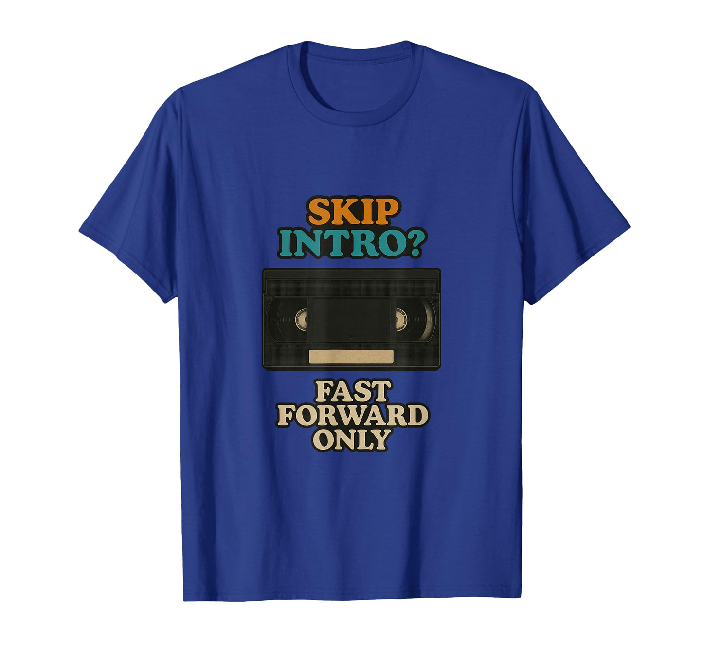 Funny VHS Cassette Analog Retro Throwback Theme T-Shirt